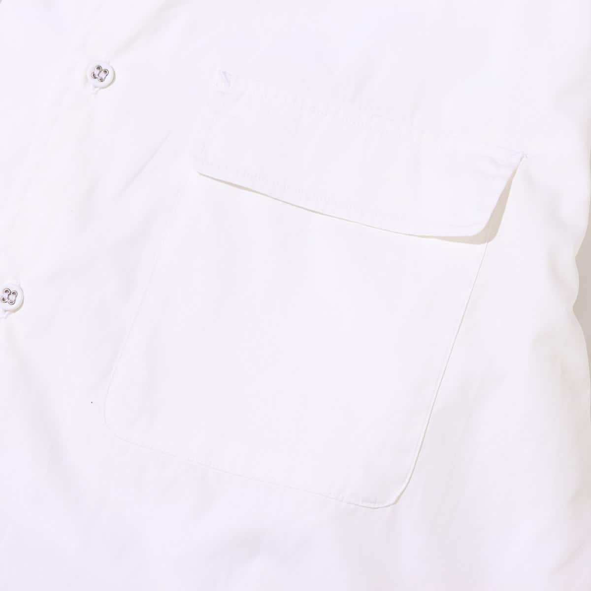 WHITE MOUNTAINEERING TYPEWRITER LONG SLEEVES WIDE SHIRT WHITE 21FA-Iの画像