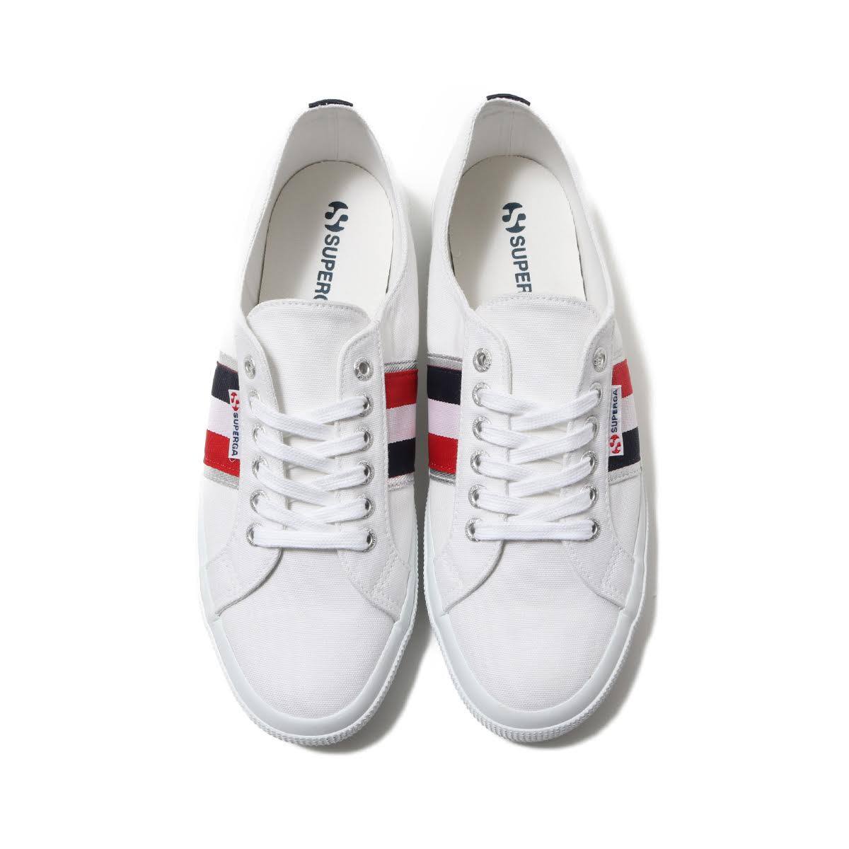 Superga 2750 flag outlet - blue/red