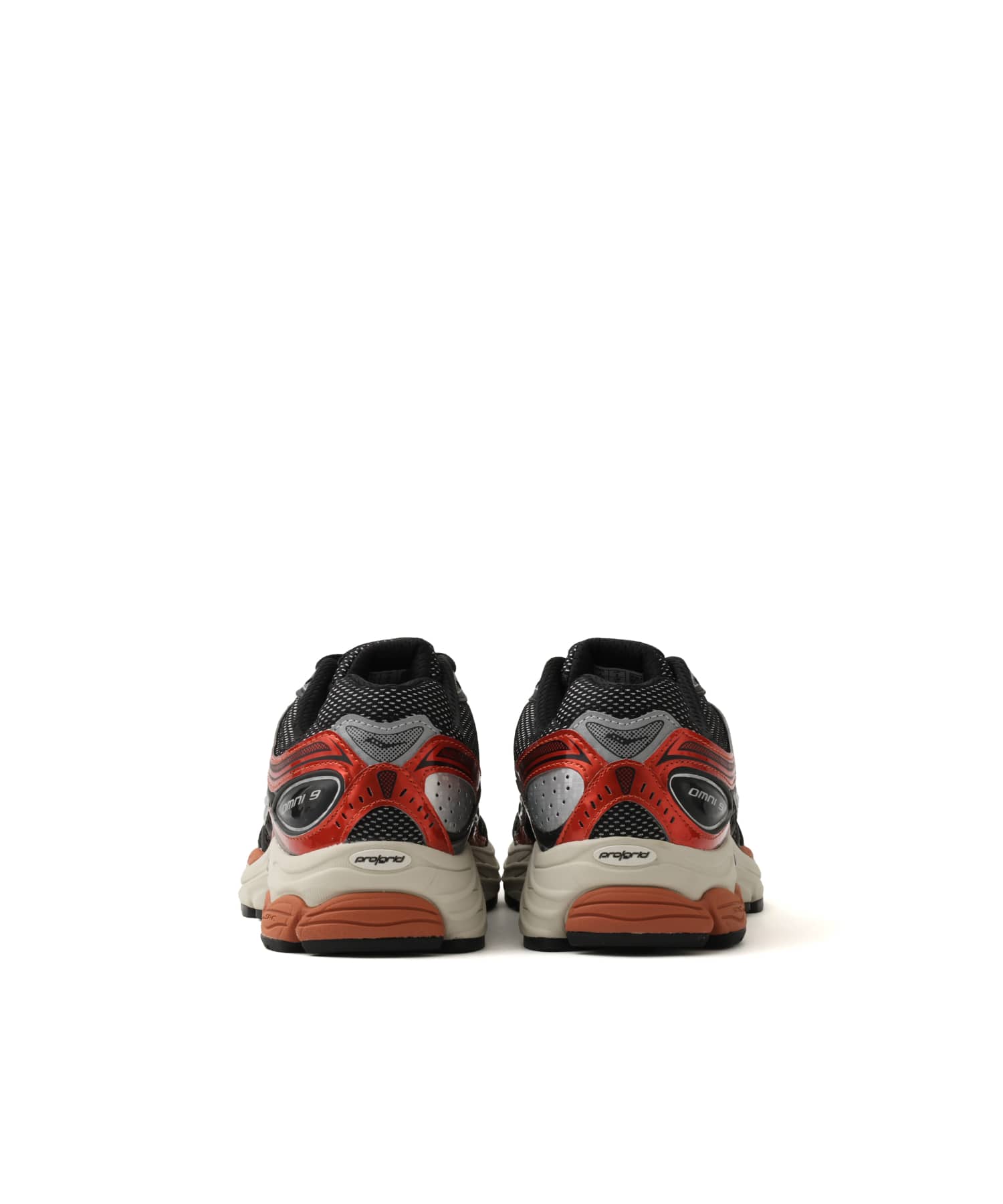 Saucony PROGRID OMNI 9 OG CHROME BLACK/RUSTの画像