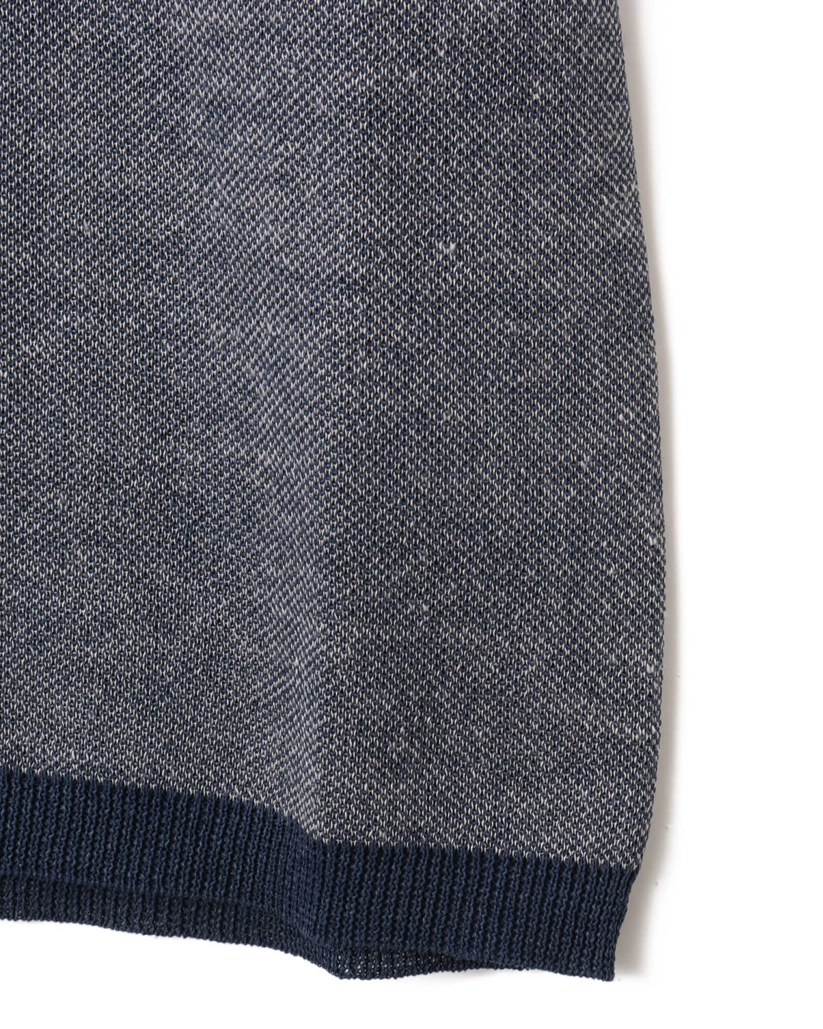 nanamica Polo Sweater Navyの画像