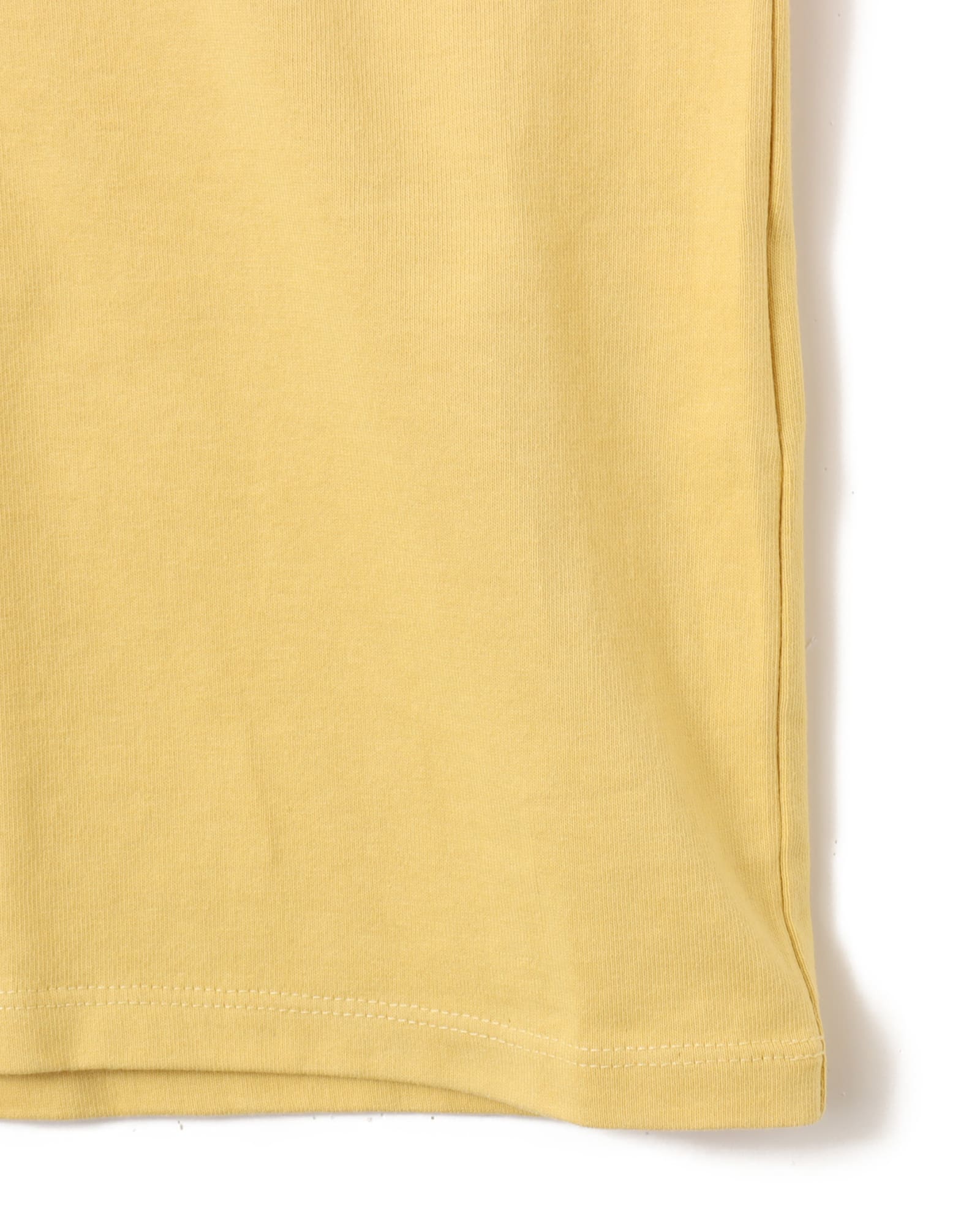 nanamica OOAL Graphic Pocket Tee Vintage Yellowの画像