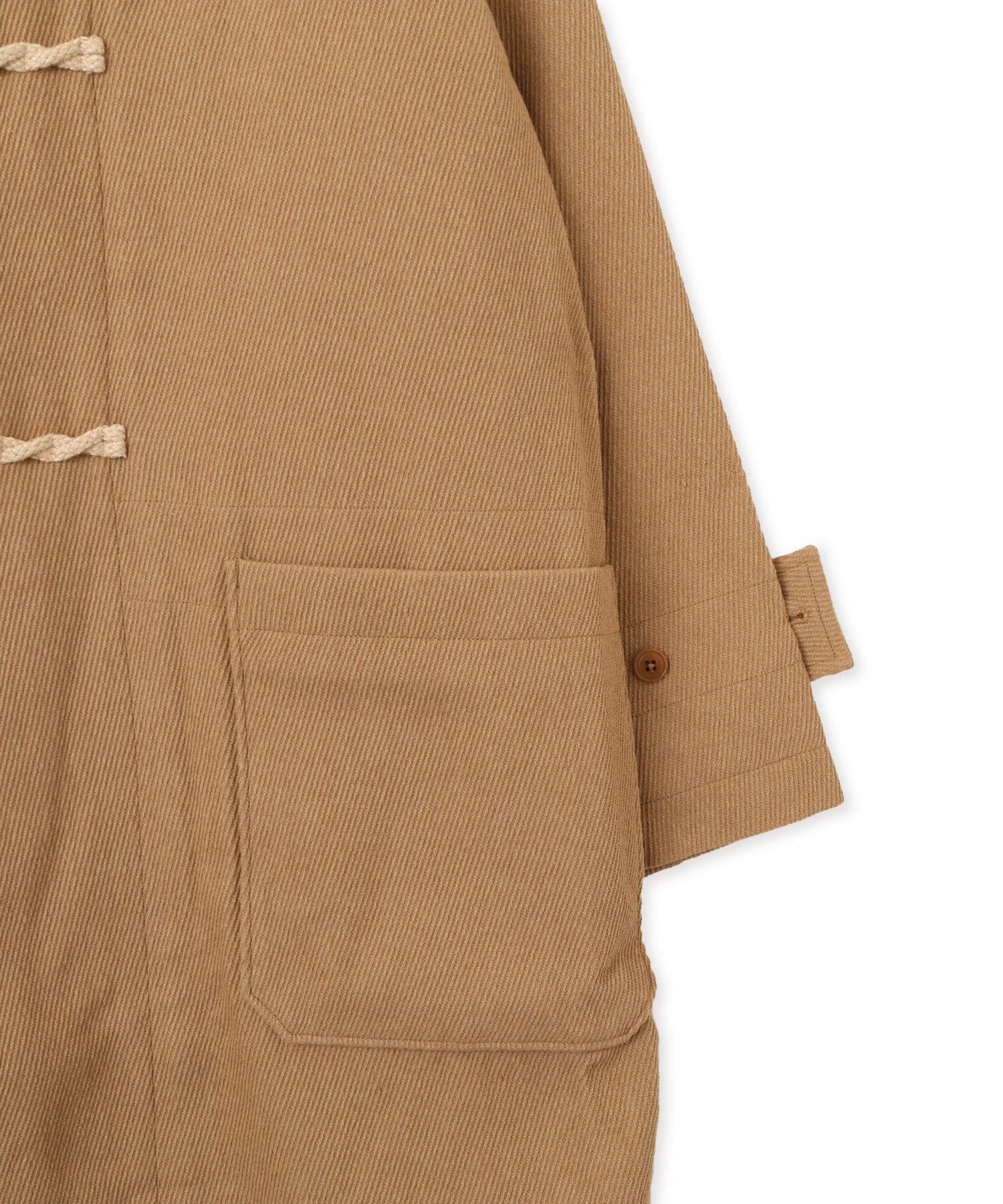nanamica WINDSTOPPER DUFFLE COAT CAMELの画像