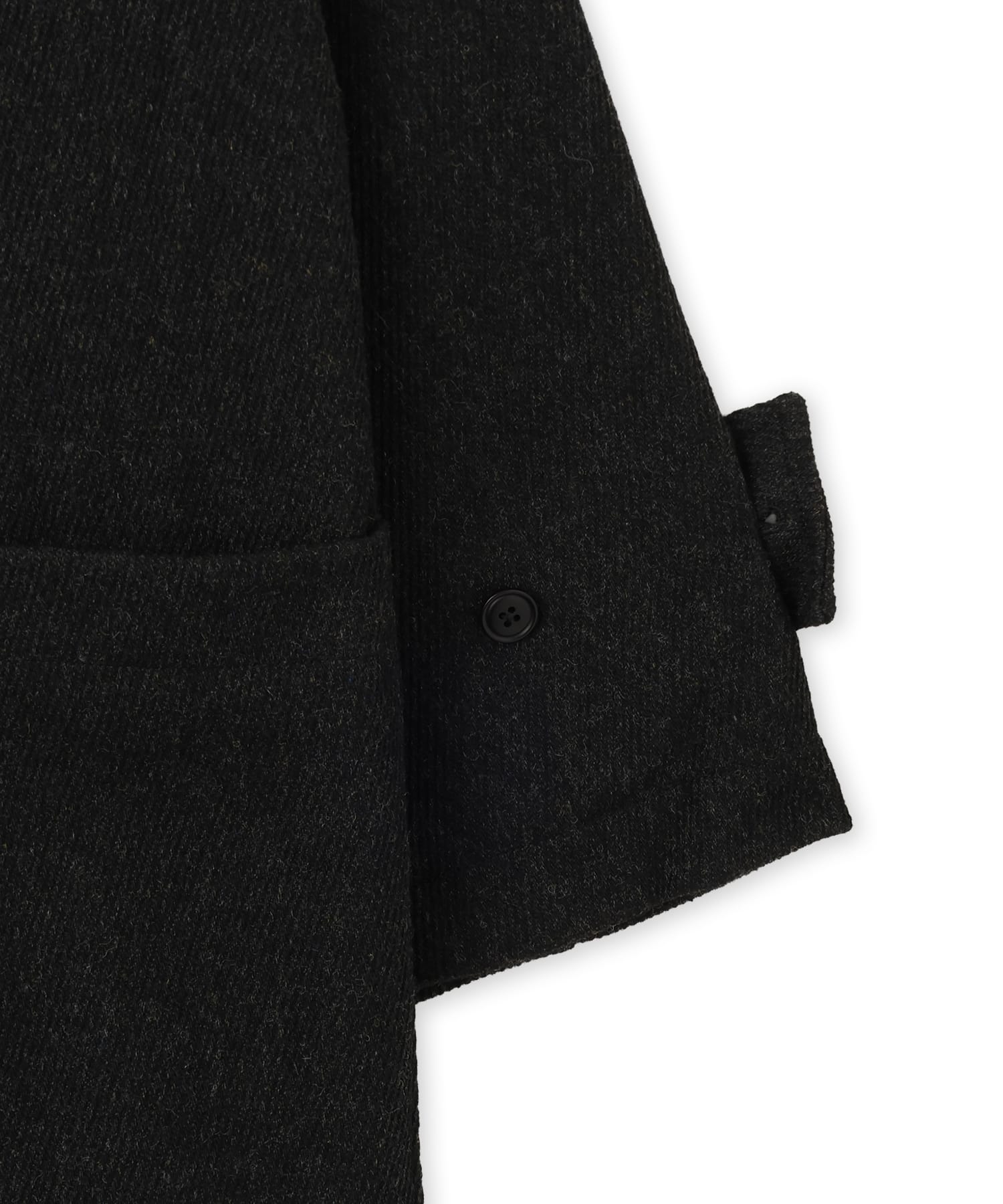 nanamica WINDSTOPPER DUFFLE COAT BLACKの画像