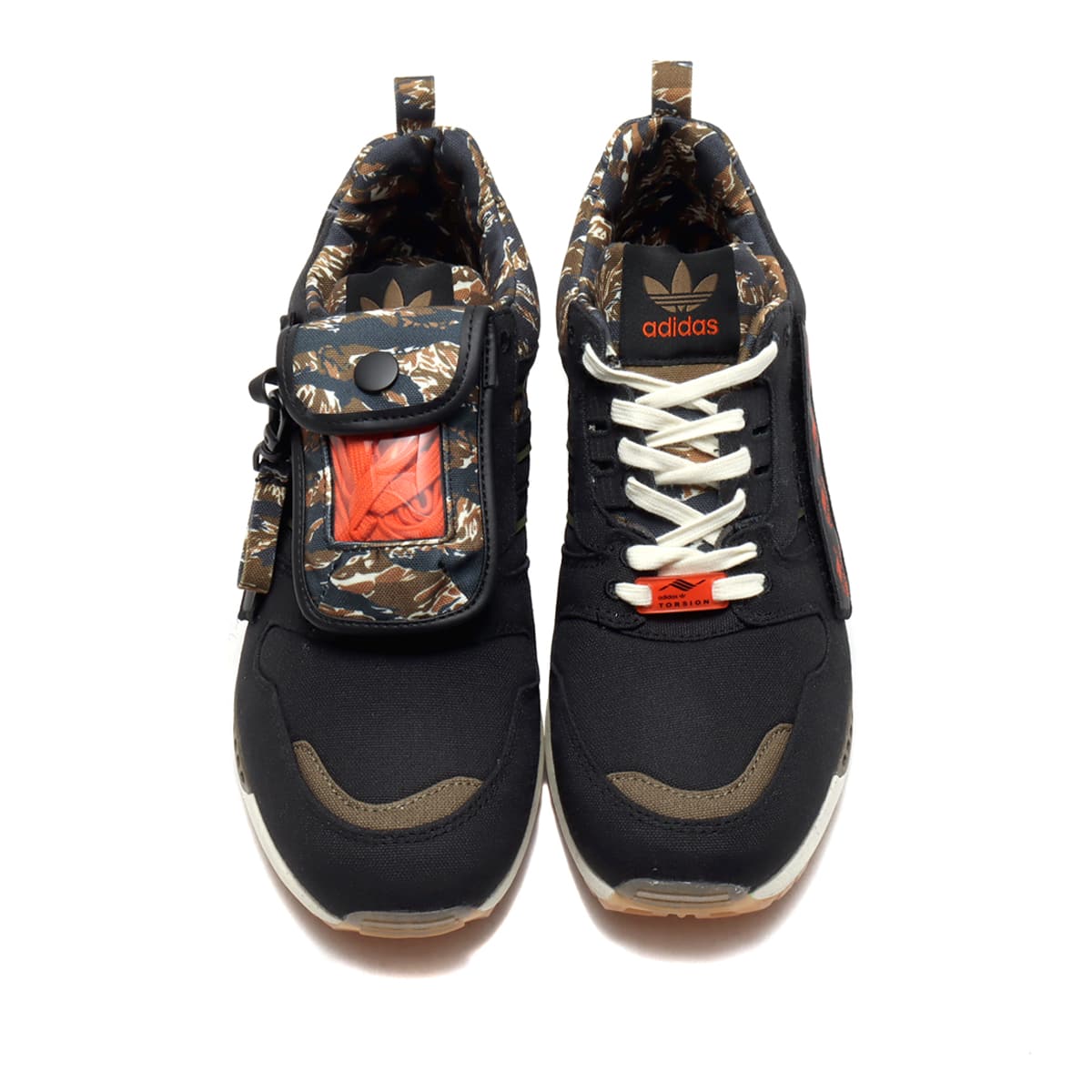 adidas ZX 8000 OUT THERE CORE BLACK/COLLEGIATE ORANGE/GUM 2 21SS-I