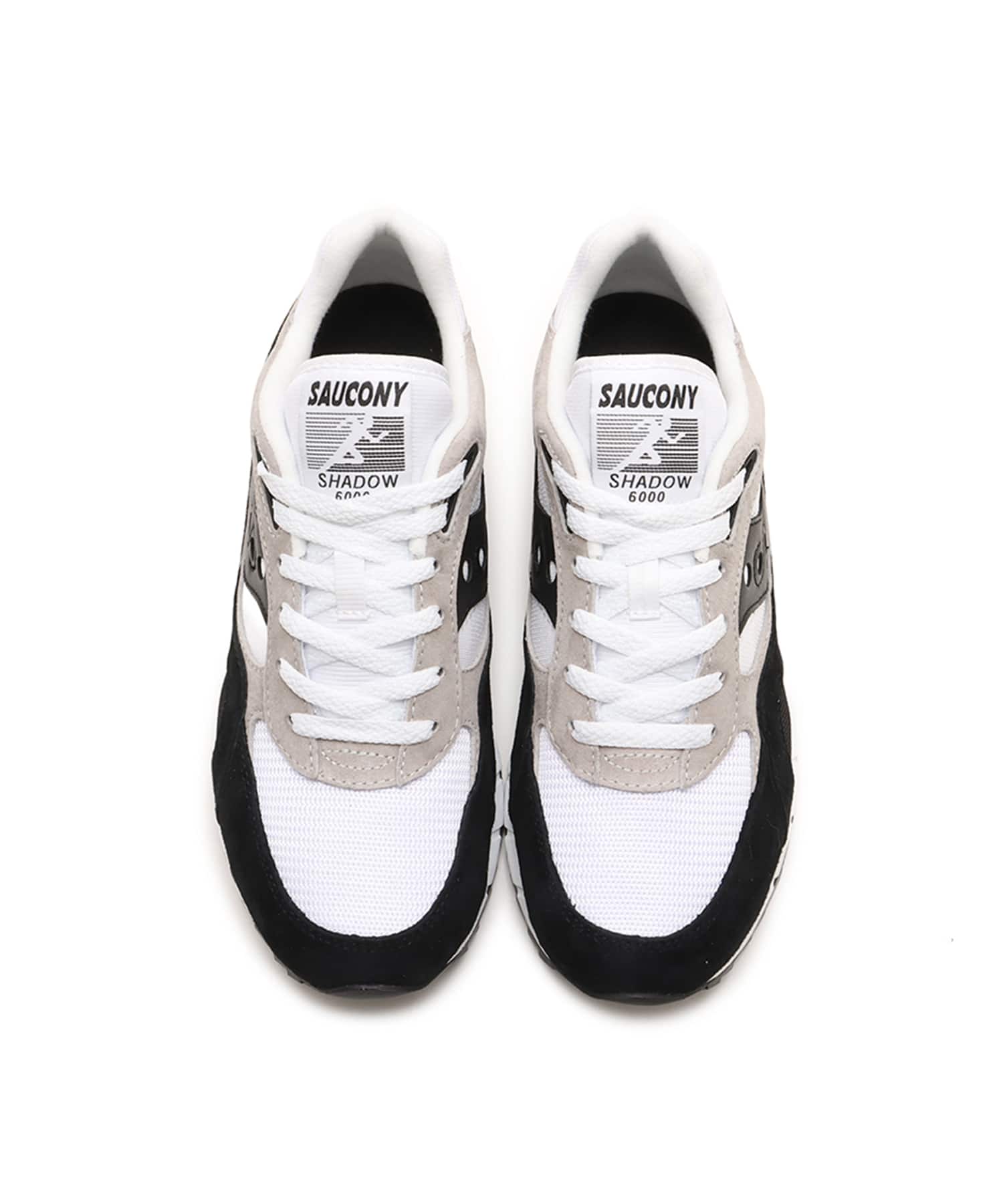 Saucony SHADOW 6000 WHITE/BLACKの画像