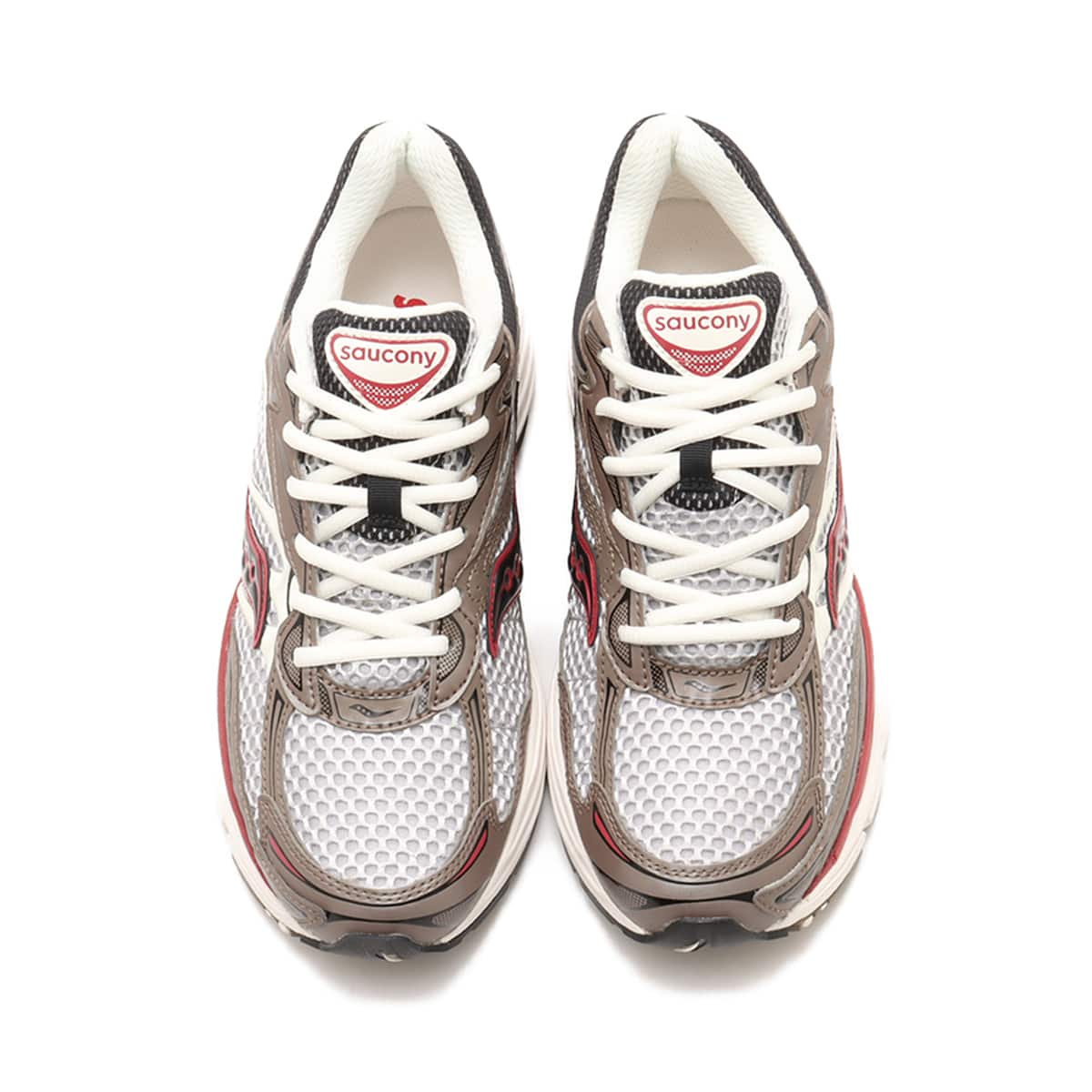 Saucony PROGRID OMNI 9 BROWN/REDの画像
