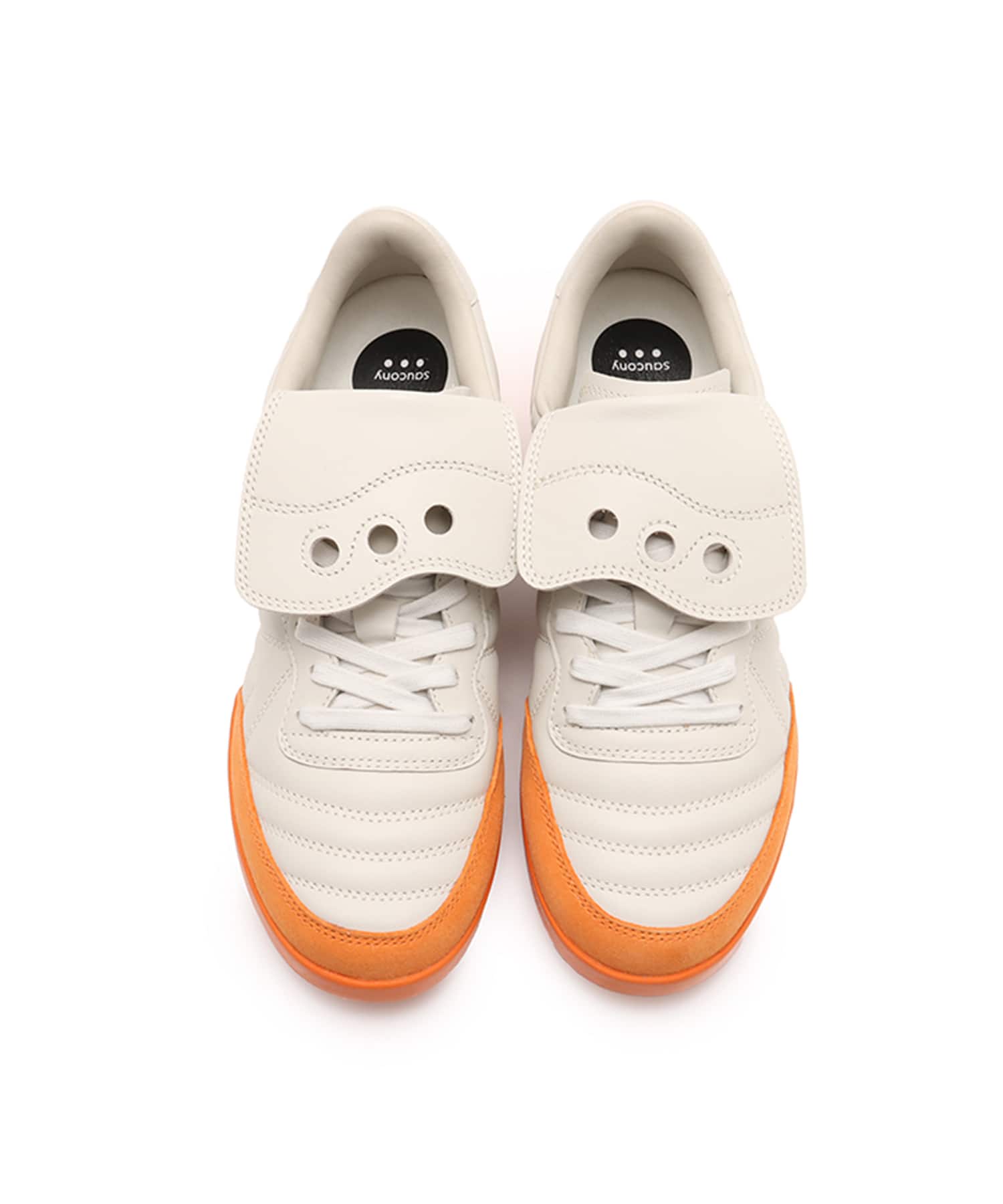 Saucony 586I S IVORY/ORANGEの画像