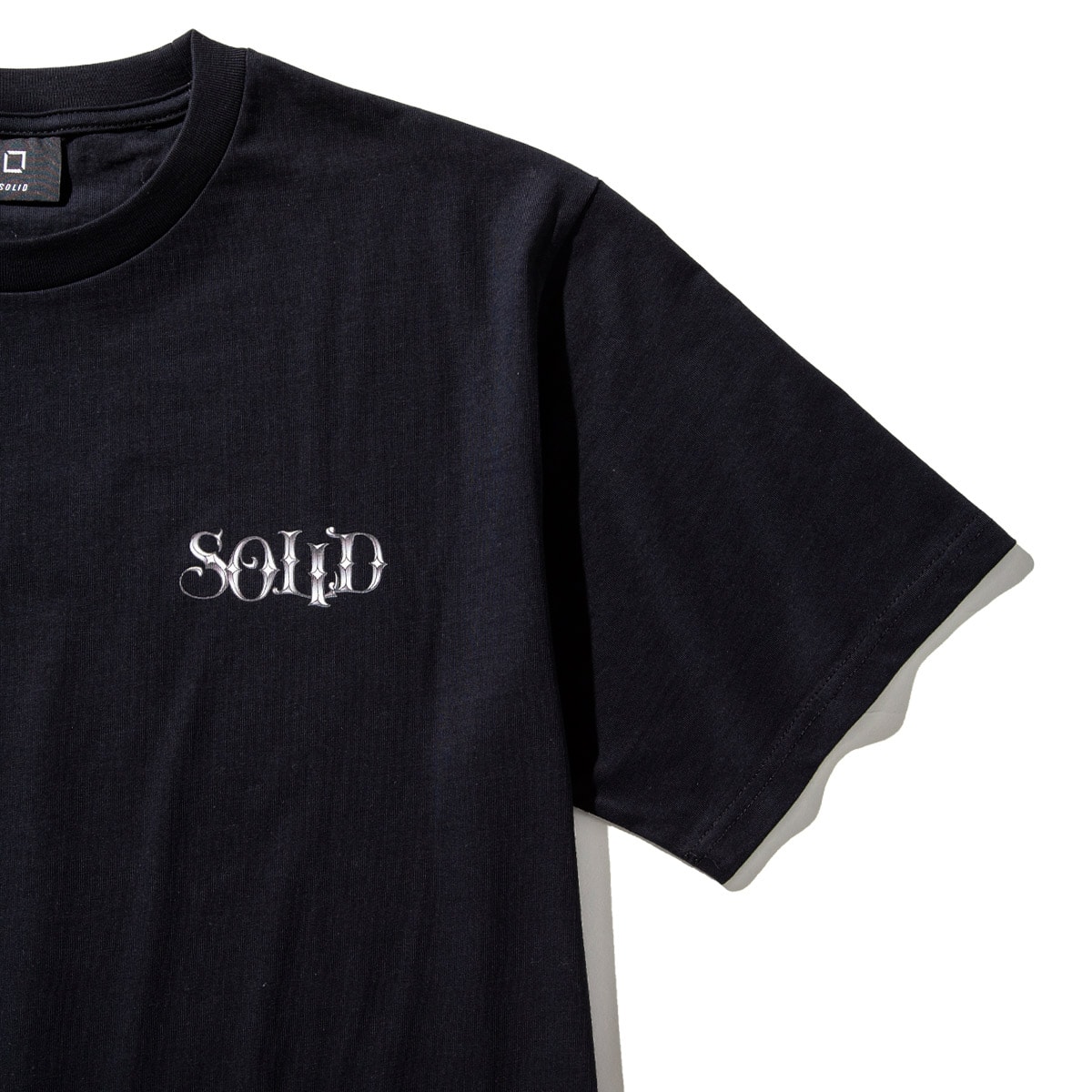 SOLID ROSE T-SHIRT BLACK 21SU-Iの画像