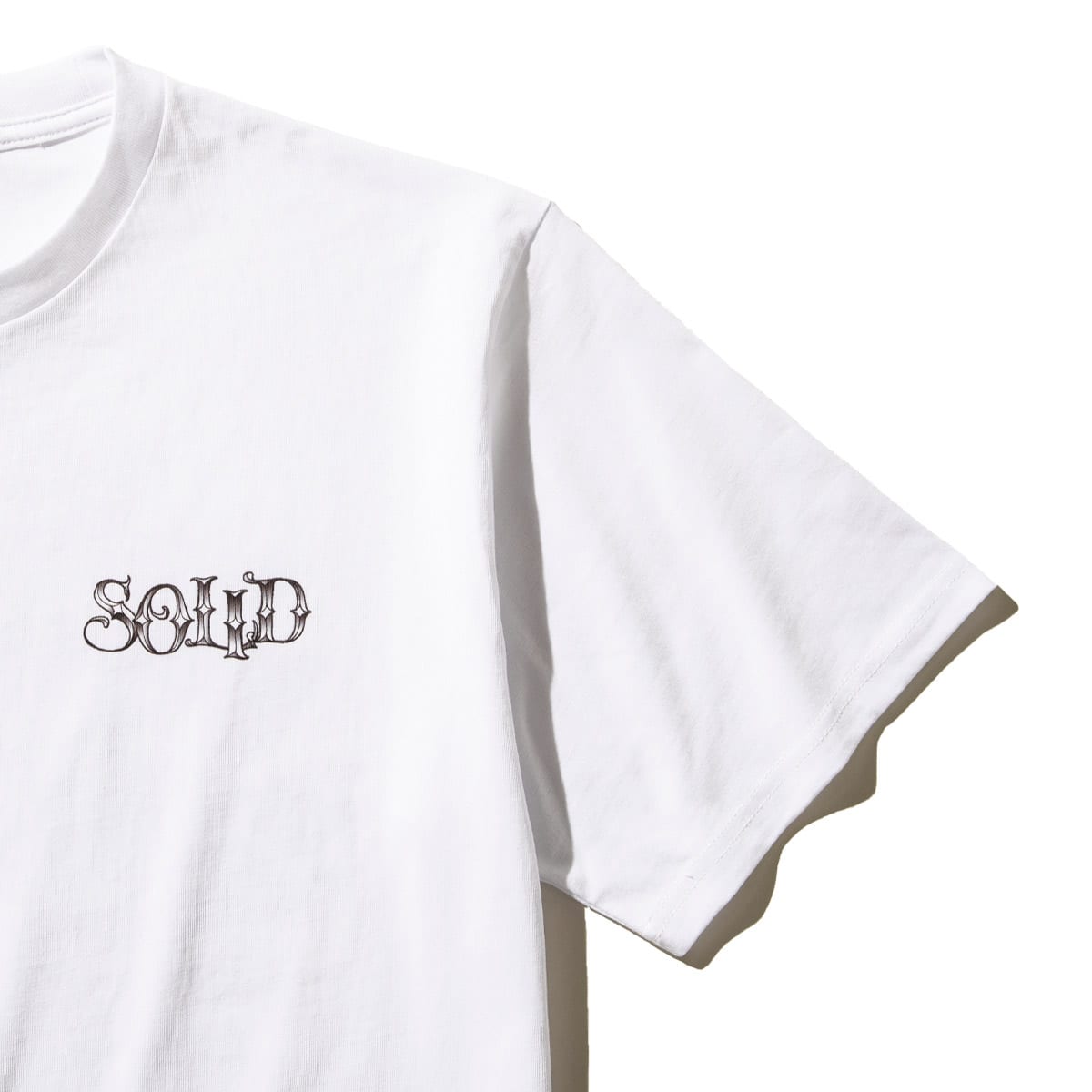 SOLID ROSE T-SHIRT WHITE 21SU-Iの画像