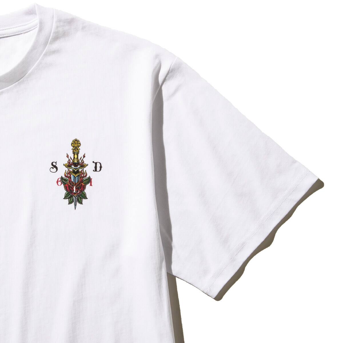 SOLID Atsuo Higuchi DESIGN T-SHIRT WHITE 21SU-Iの画像