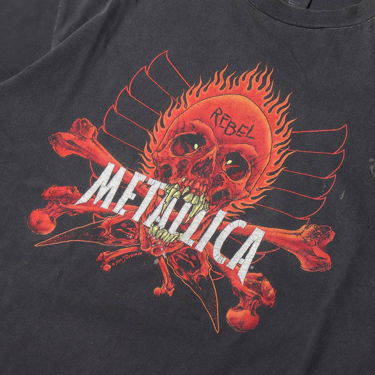 Stepahead Metallica Rebel Tee Black fa I