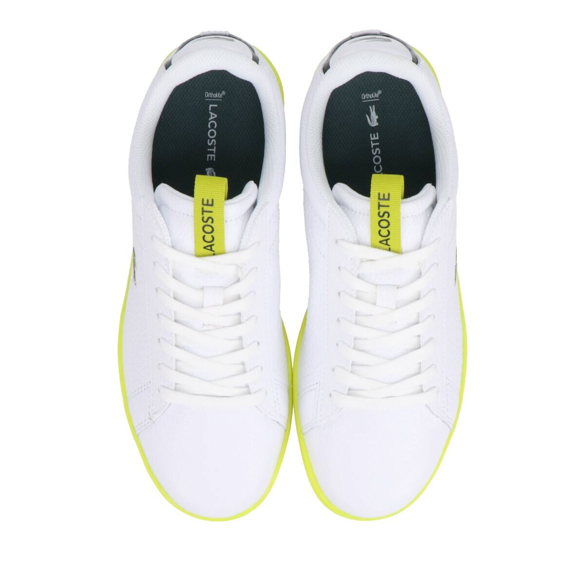 LACOSTE CARNABY EVO 0320 1 WHT/YLW 20FA-Iの画像