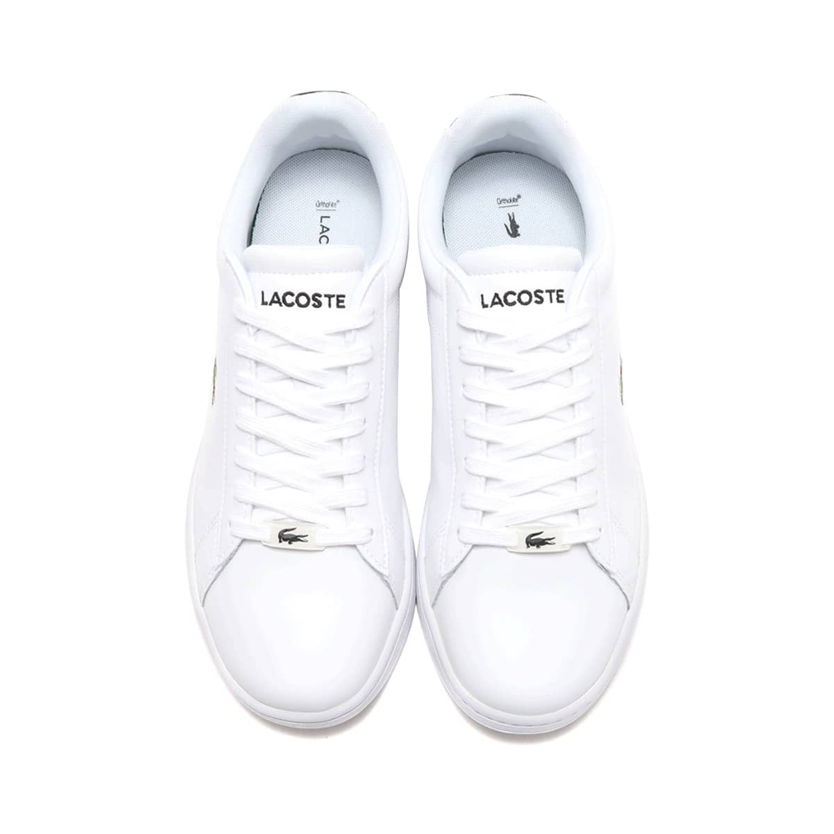 LACOSTE CARNABY EVO 0121 2 WHITE/BLACK 21FA-Iの画像
