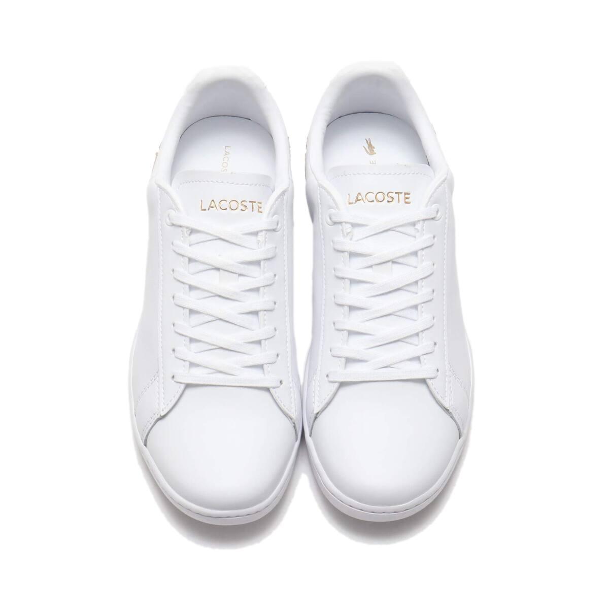 LACOSTE CARNABY EVO 120 6 US WHT/WHT 20SP-Iの画像