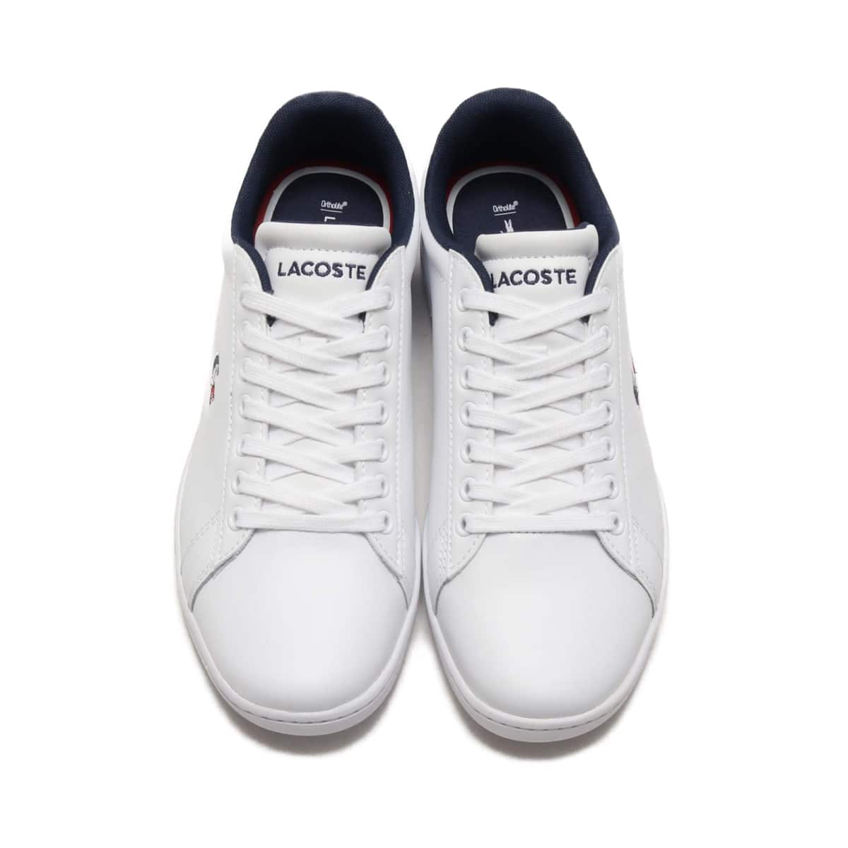 LACOSTE CARNABY EVO TRI 1 WHT/NVY/RED 20SP-Iの画像