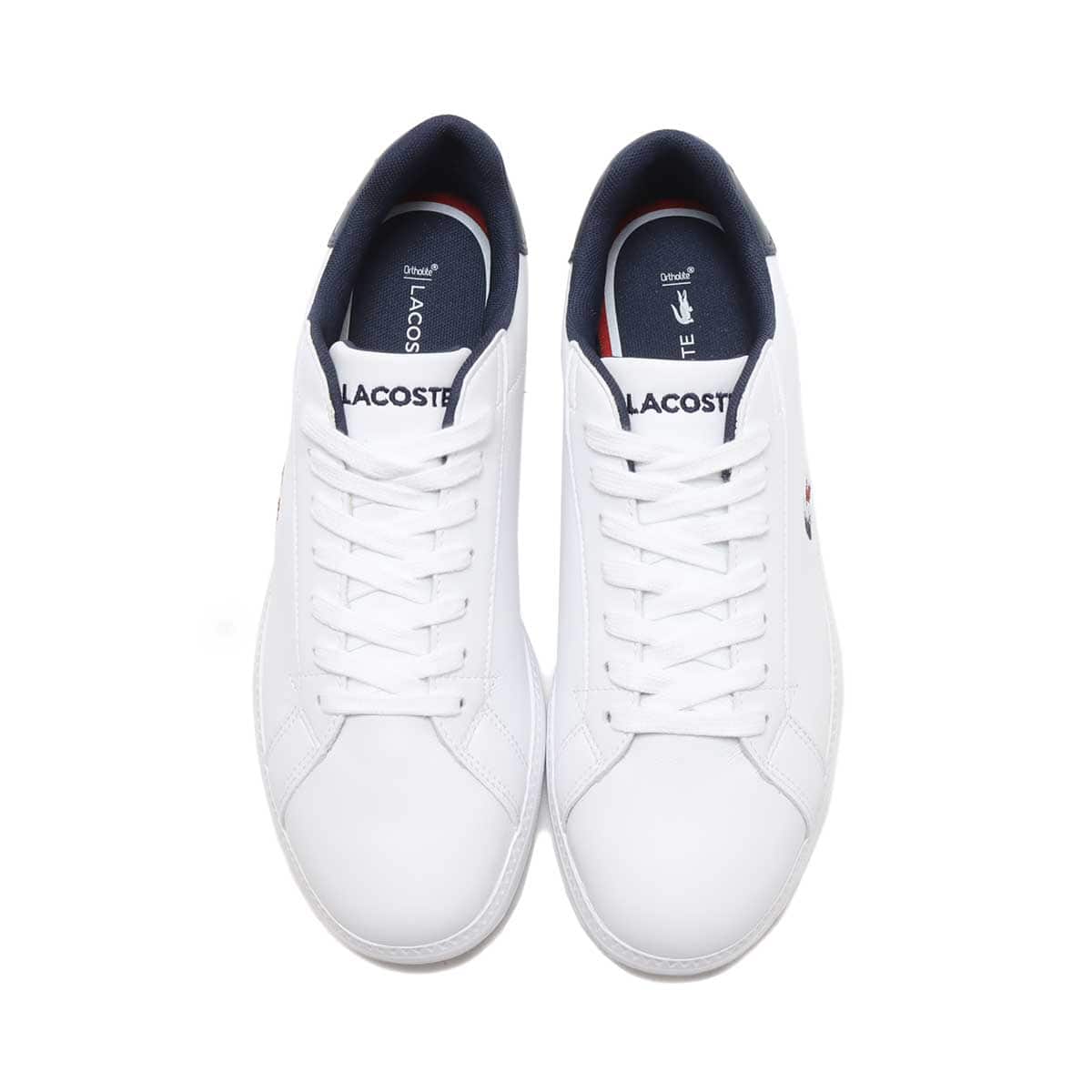 LACOSTE GRADUATE TRI 1 WHITE/NAVY/RED 21FA-Iの画像