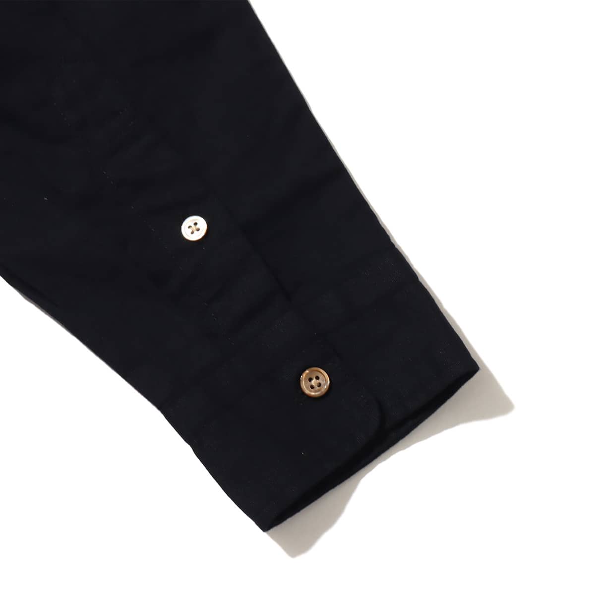 snow peak OG Cotton Poplin BD Shirt Black 22FA-Iの画像