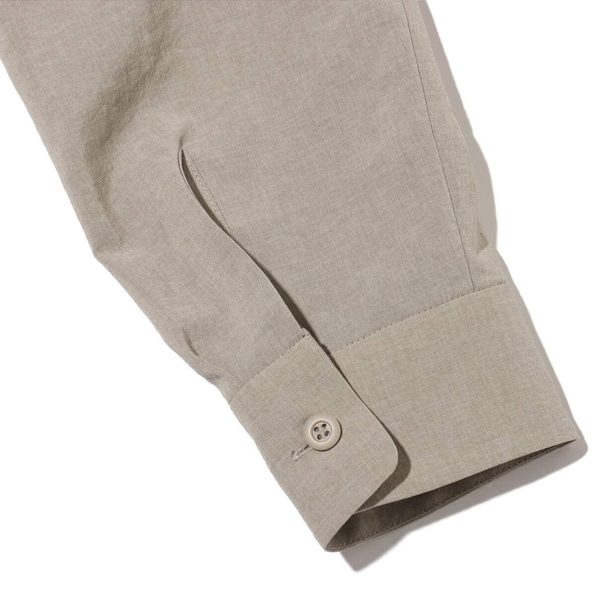 snow peak Pe Light Poplin Shirts Beige 24SP-Iの画像
