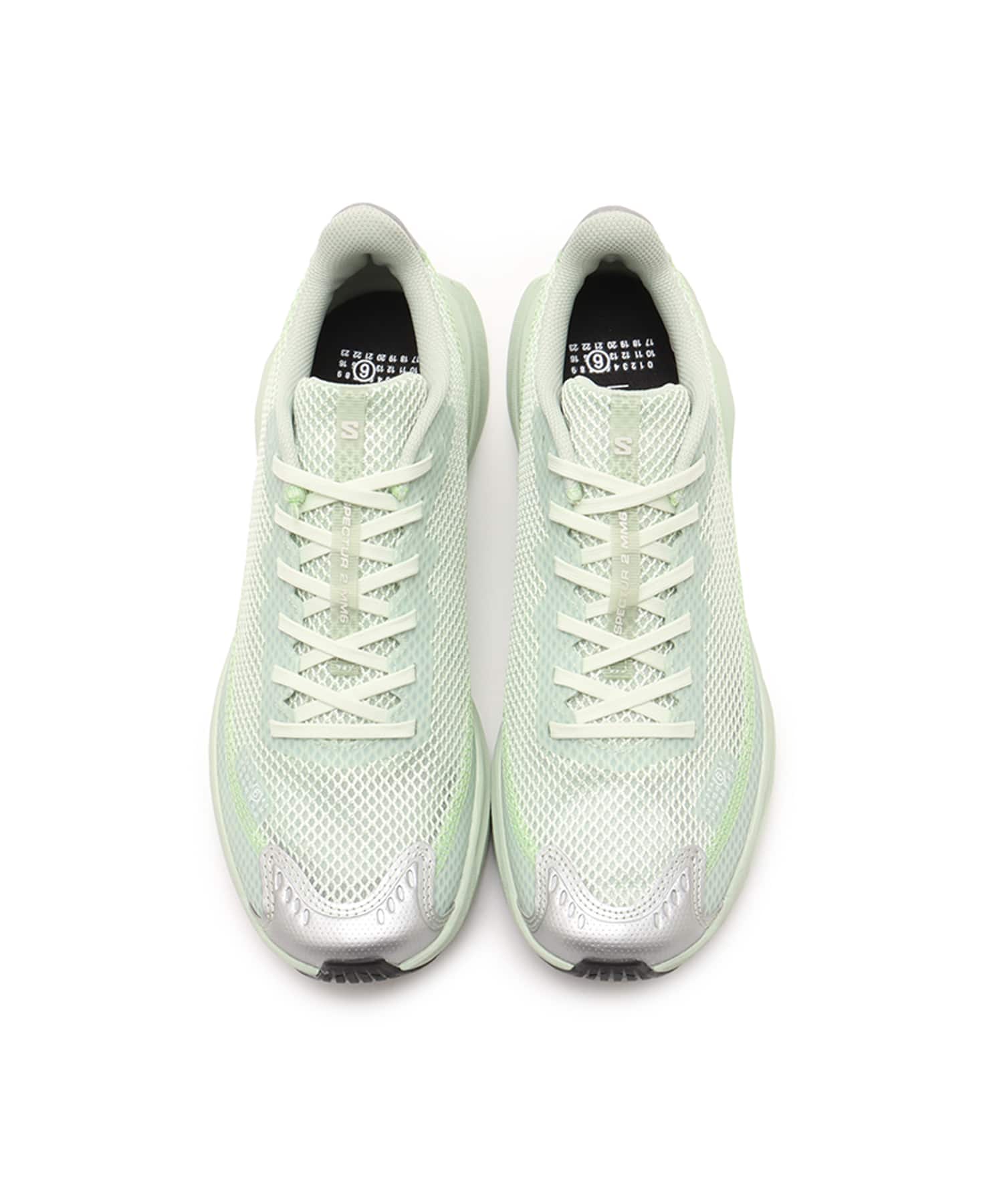 MM6 x SALOMON SPECTUR 2 Sea Foam/Canary Green/Patina Greenの画像