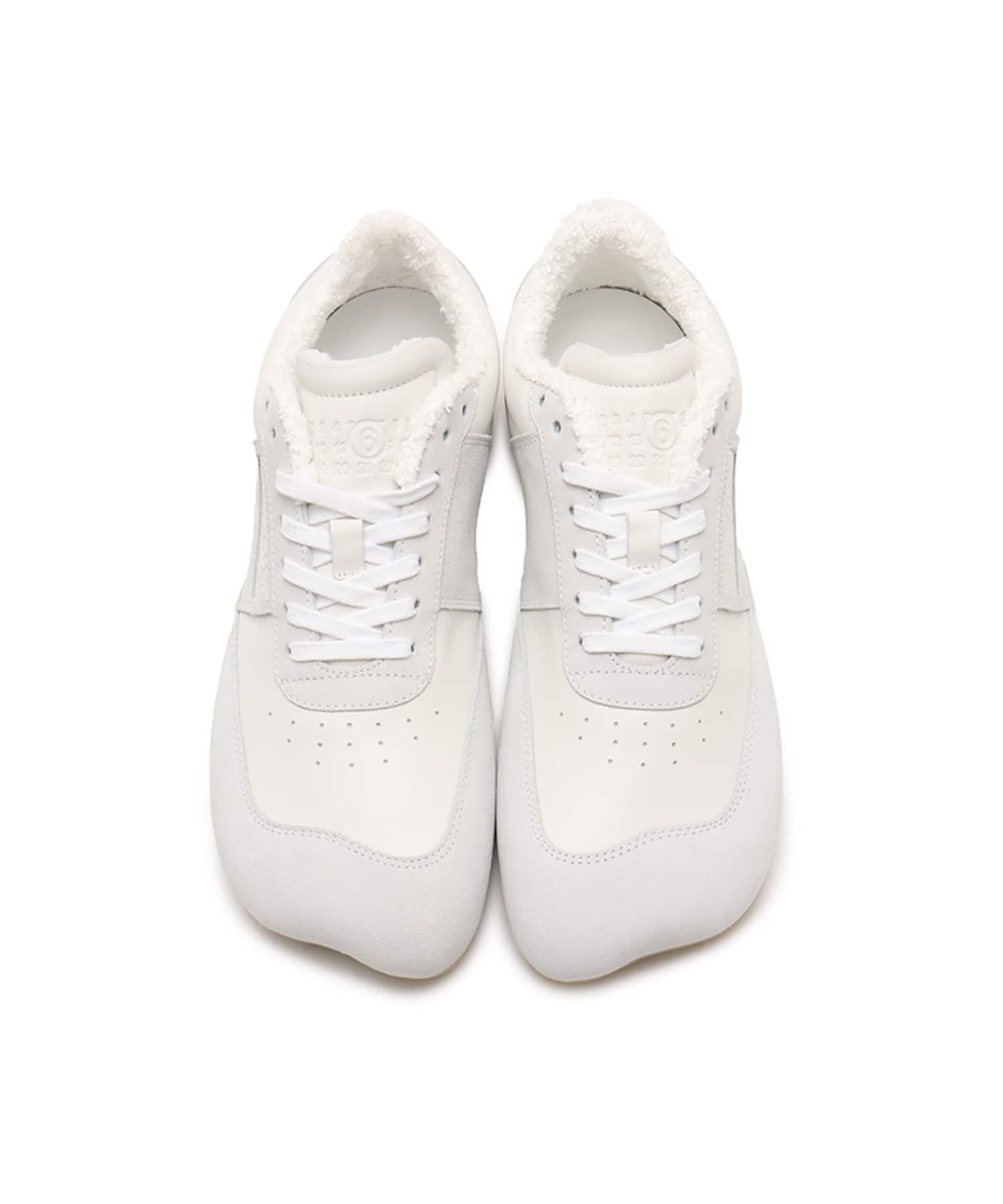 MM6 MENS ANATOMIC SNEAKERS Whiteの画像