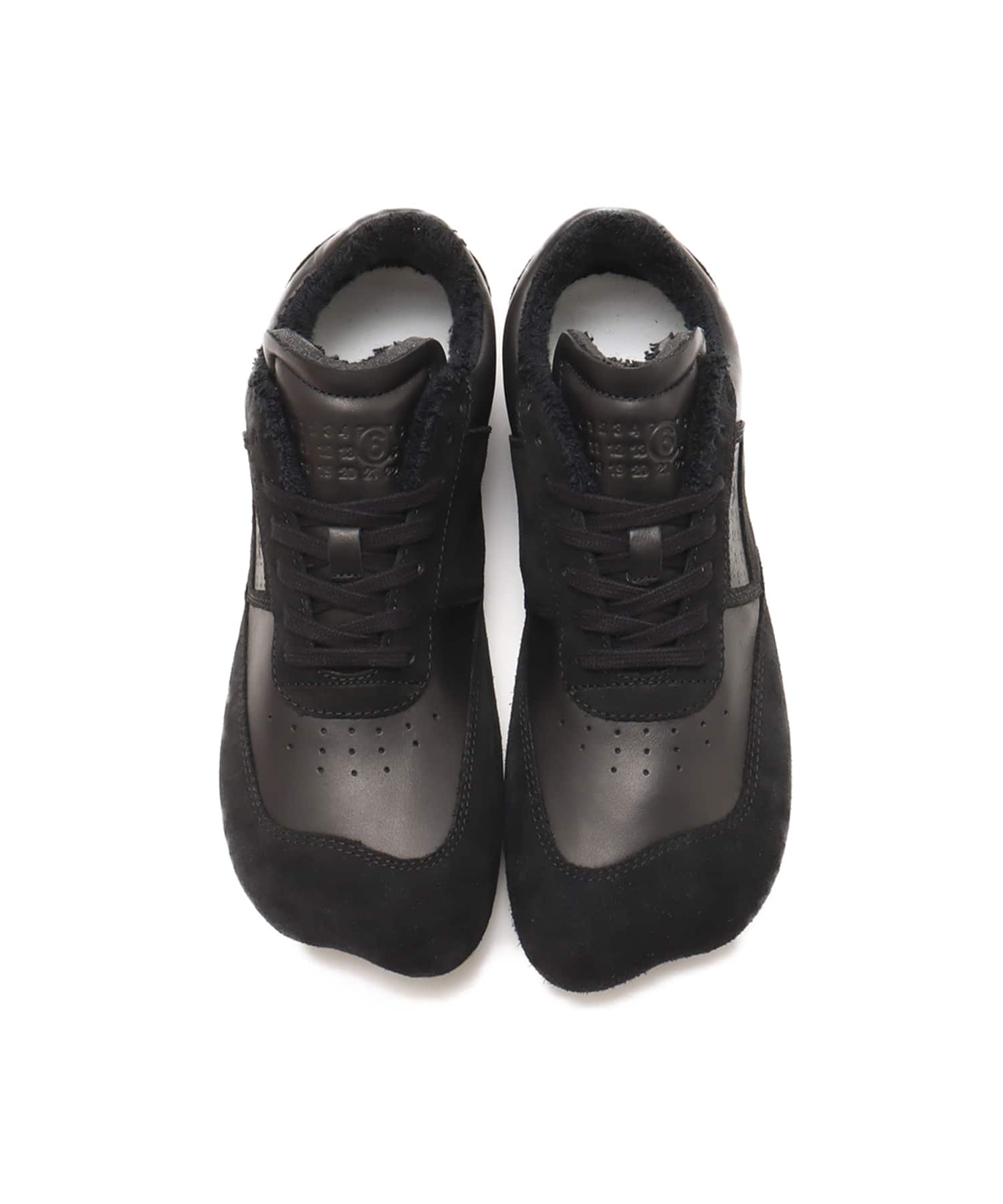 MM6 MENS ANATOMIC SNEAKERS BLACKの画像