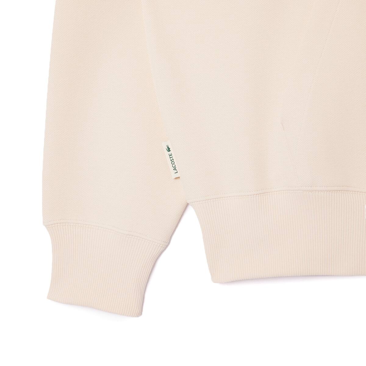 LACOSTE HIGHSNOBIETY SWEAT HOODIE WHITE 24SP-Iの画像