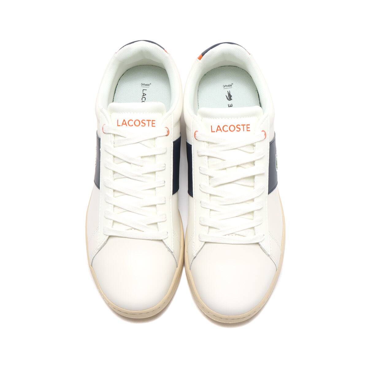 LACOSTE CARNABY 0121 4 OFF WHT/NVY 21FA-Iの画像