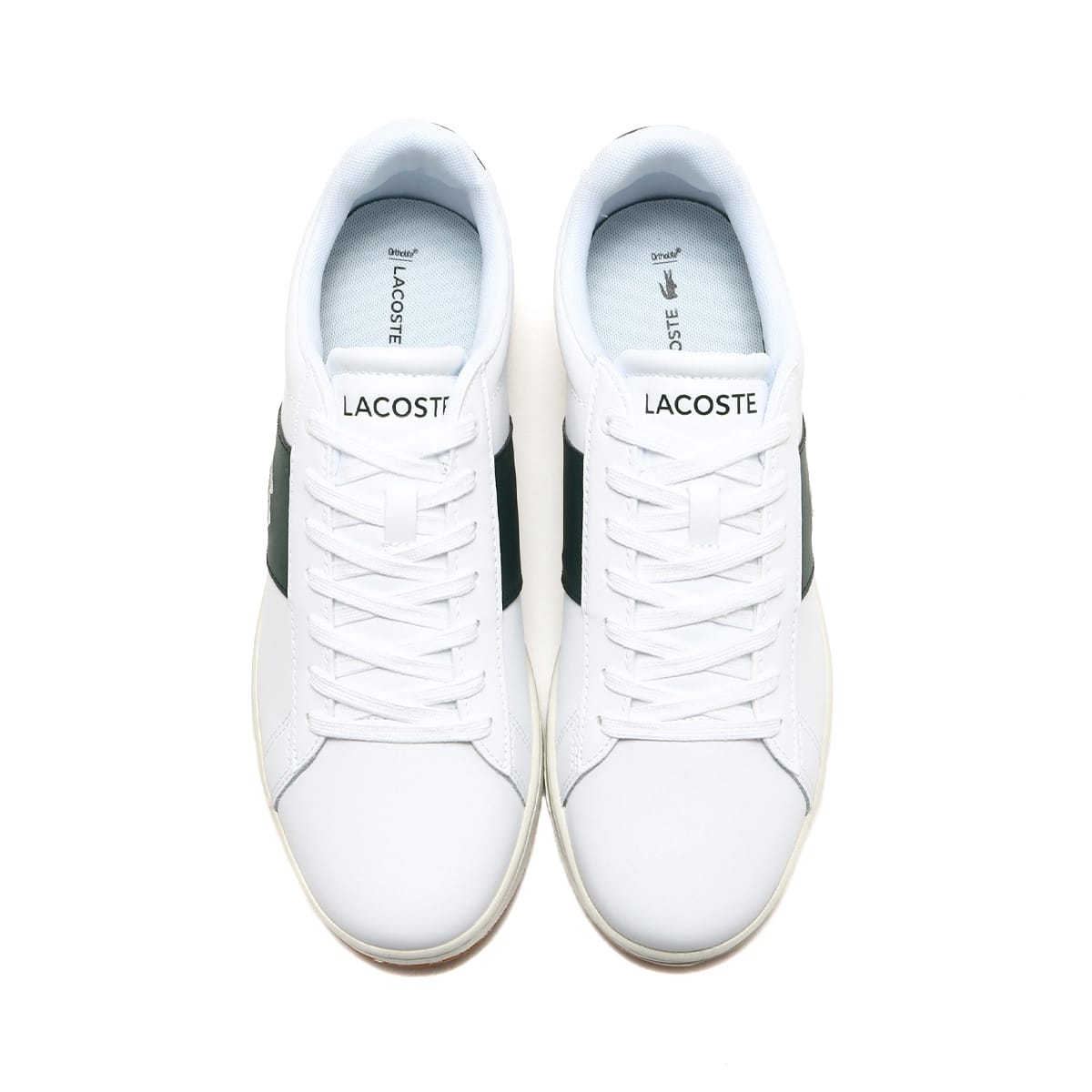 LACOSTE CARNABY EVO CGR 2226 SMA WHT/DK GRN 22SU-Iの画像