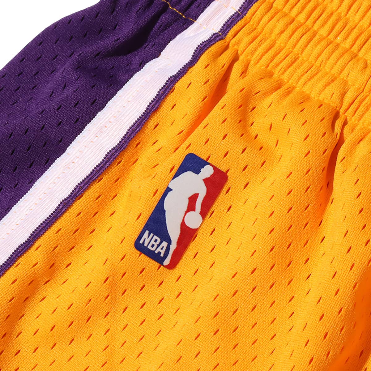 Mitchell & Ness Swingman Shorts Los Angeles Lakers 2009-10 YELLOW 21SS-Iの画像