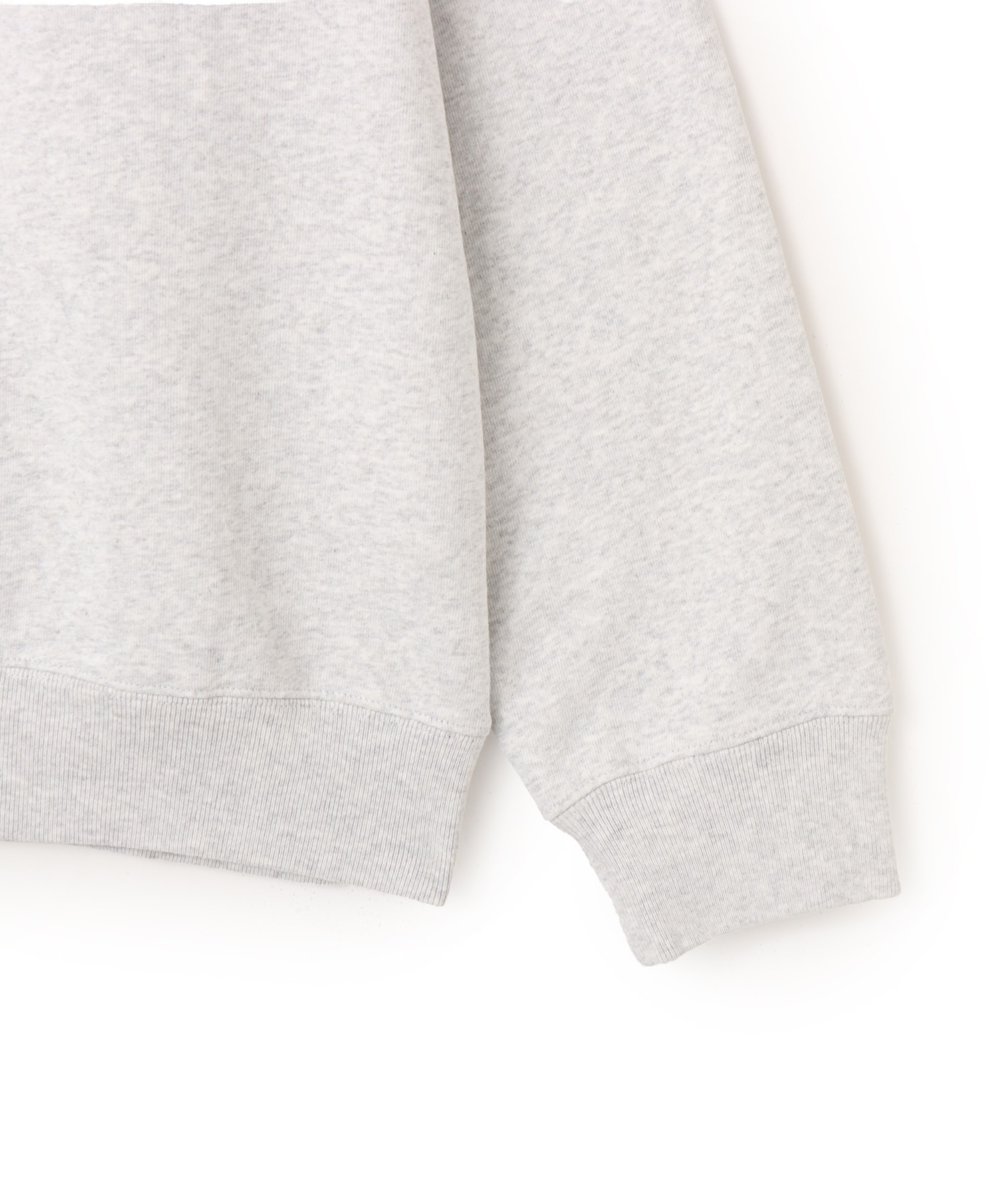 SPORTY＆RICH Heritage Yankees Serif Crewneck Heather Grayの画像