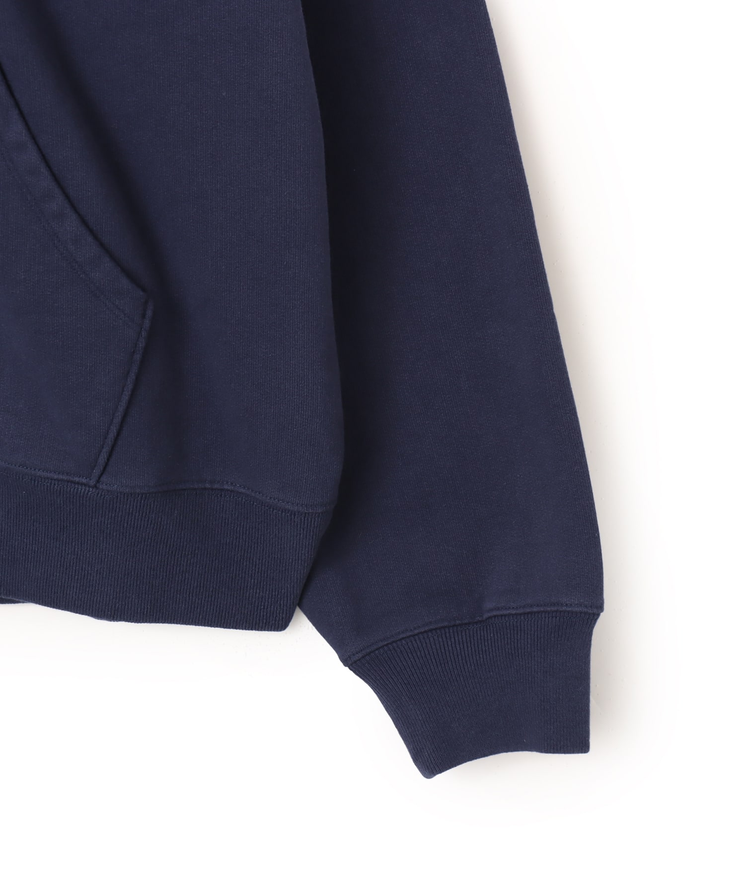 SPORTY＆RICH Heritage Yankees Serif Zip Hoodie Dark Navyの画像