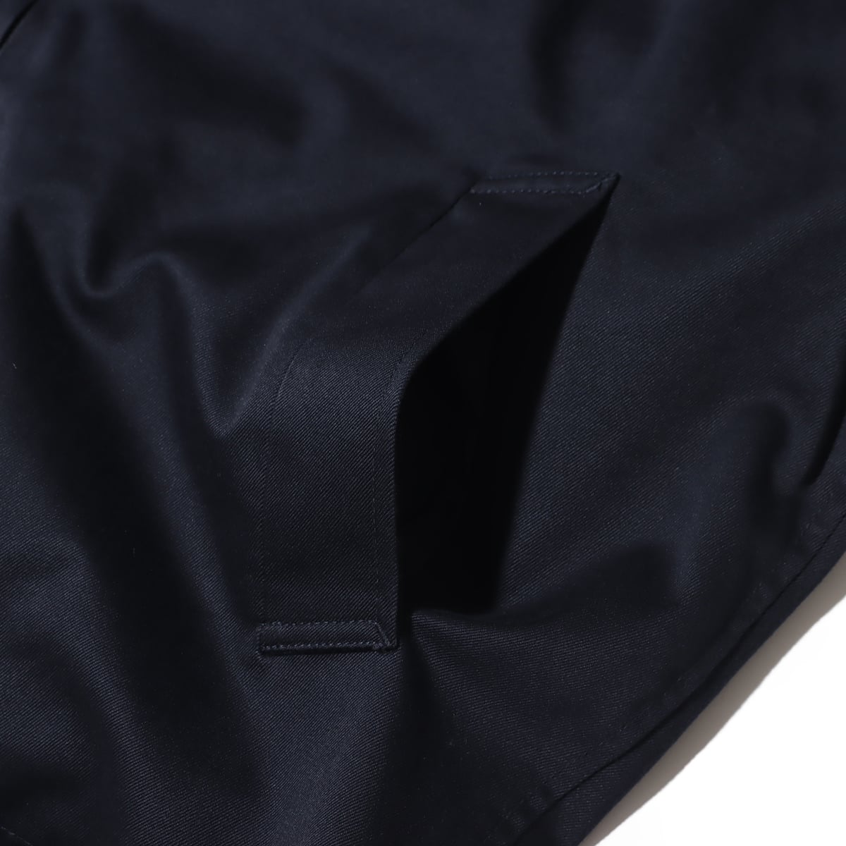 nanamica GORE-TEX INFINIUM Chino Crew Jacket Navy 23FA-Iの画像