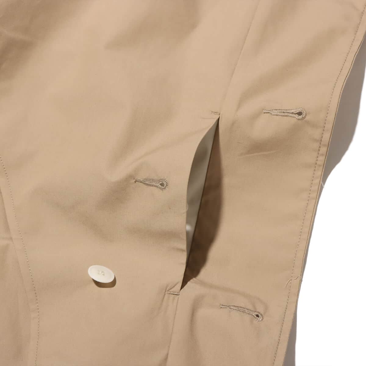 nanamica Hooded Jacket Sand Beige 24SP-Iの画像
