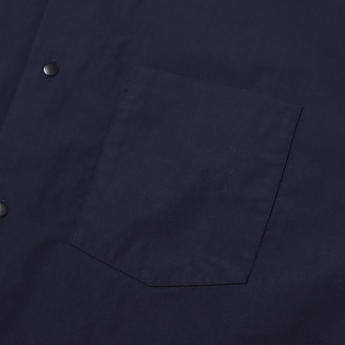 nanamica Regular Collar Wind H/S Shirt Dark Navy 23SP-I