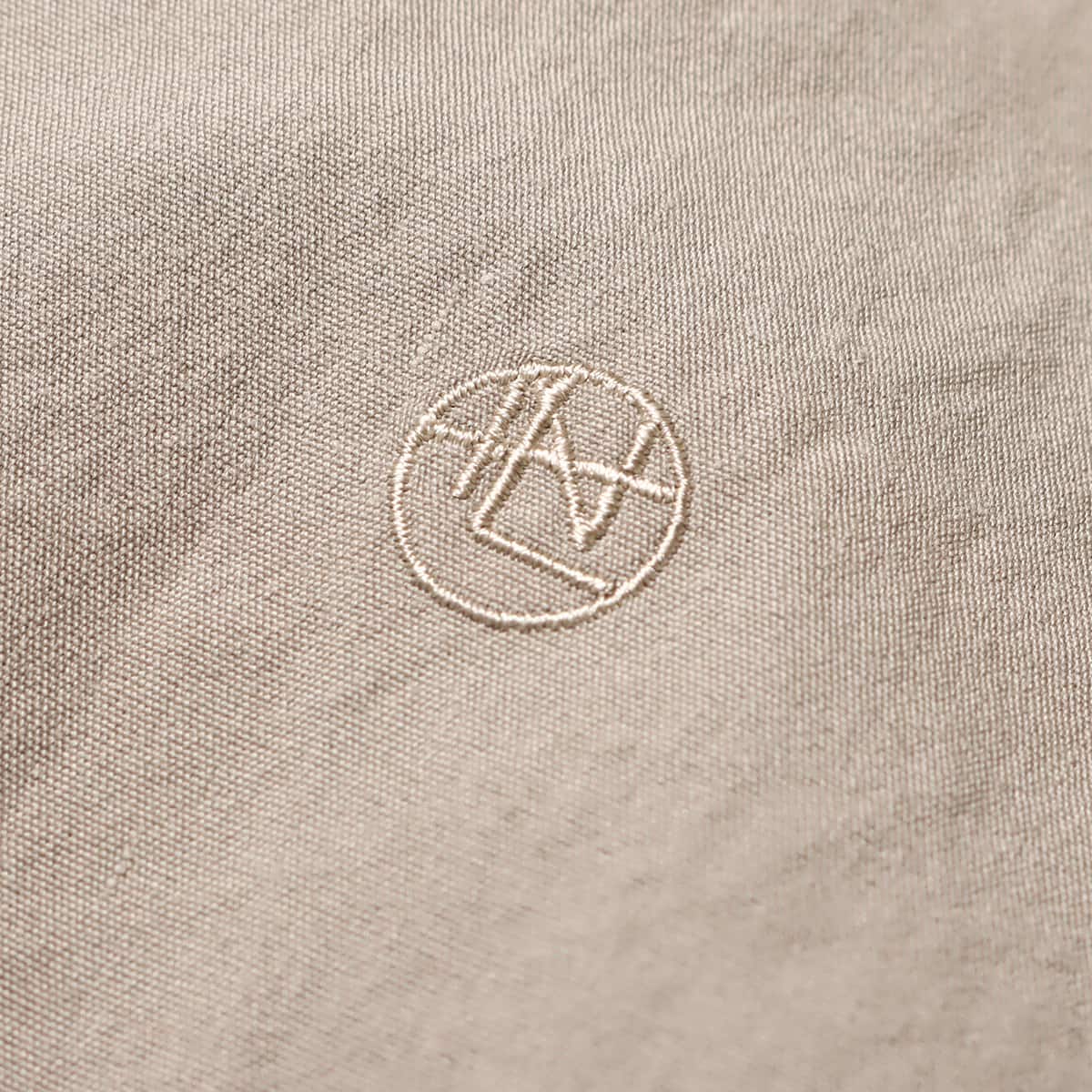 nanamica Regular Collar Wind Shirt Light Taupe 23SP-Iの画像