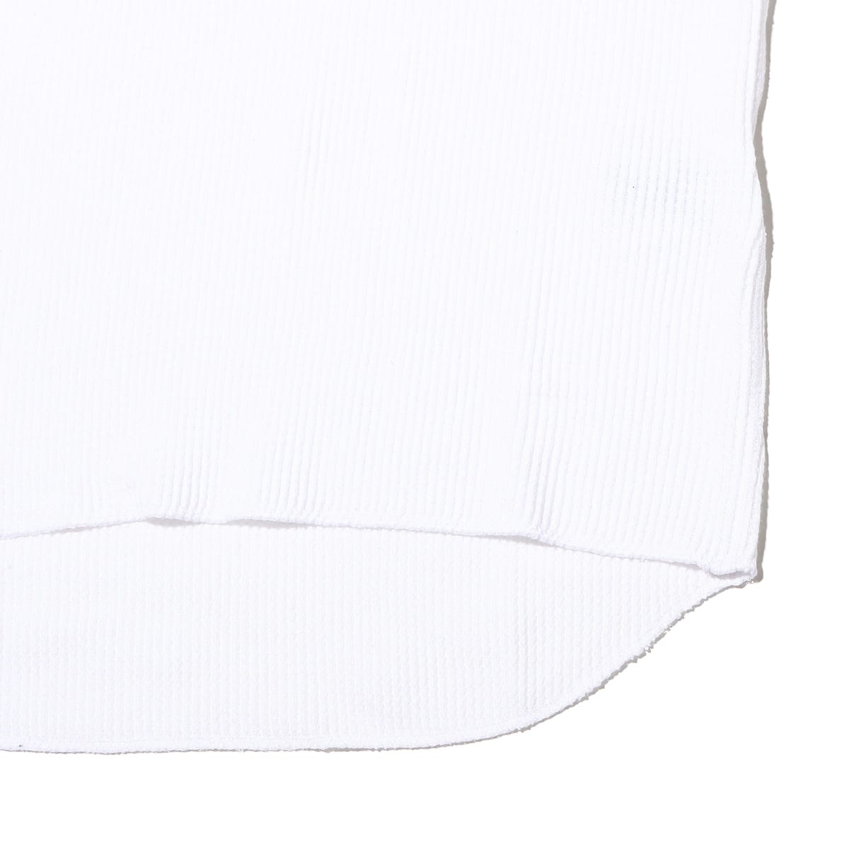 nanamica Crew Neck L/S Thermal Tee White 23SP-Iの画像