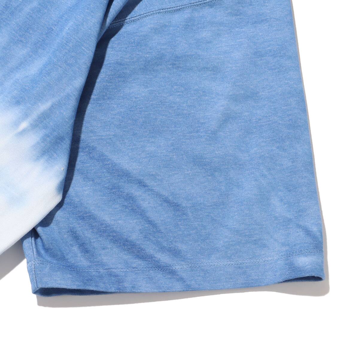 nanamica OOAL Hand Dyed H/S Tee Navy 23SP-Iの画像
