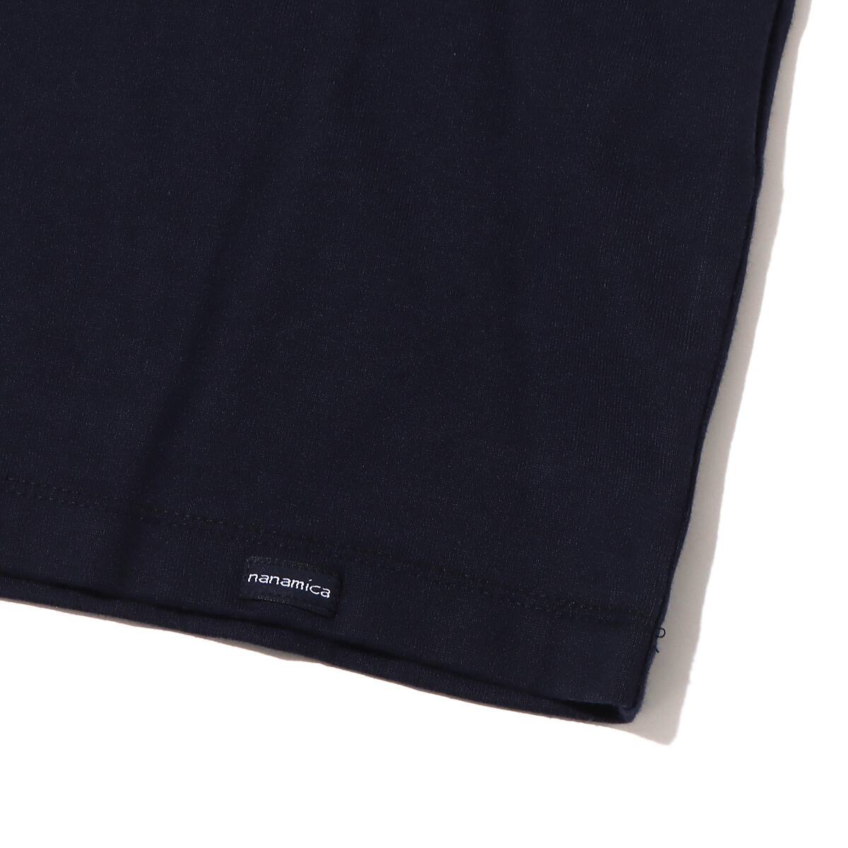 nanamica L/S Mock Neck Tee Navy 23SP-Iの画像