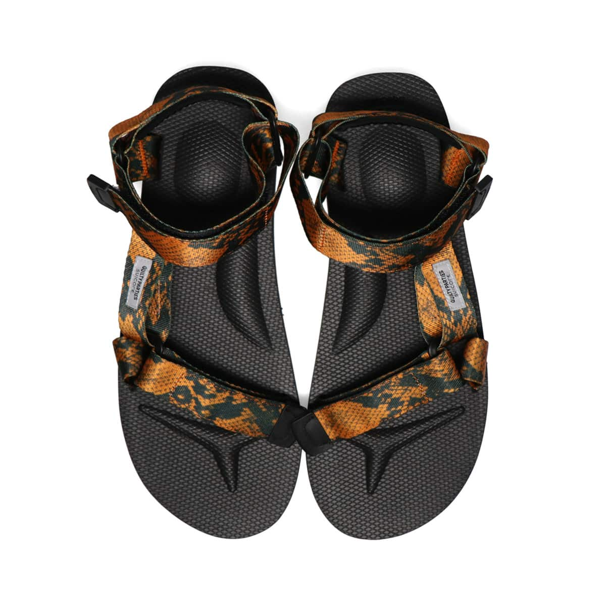 WACKO MARIA SUICOKE BEACH SANDALS ORANGE 21SU-I