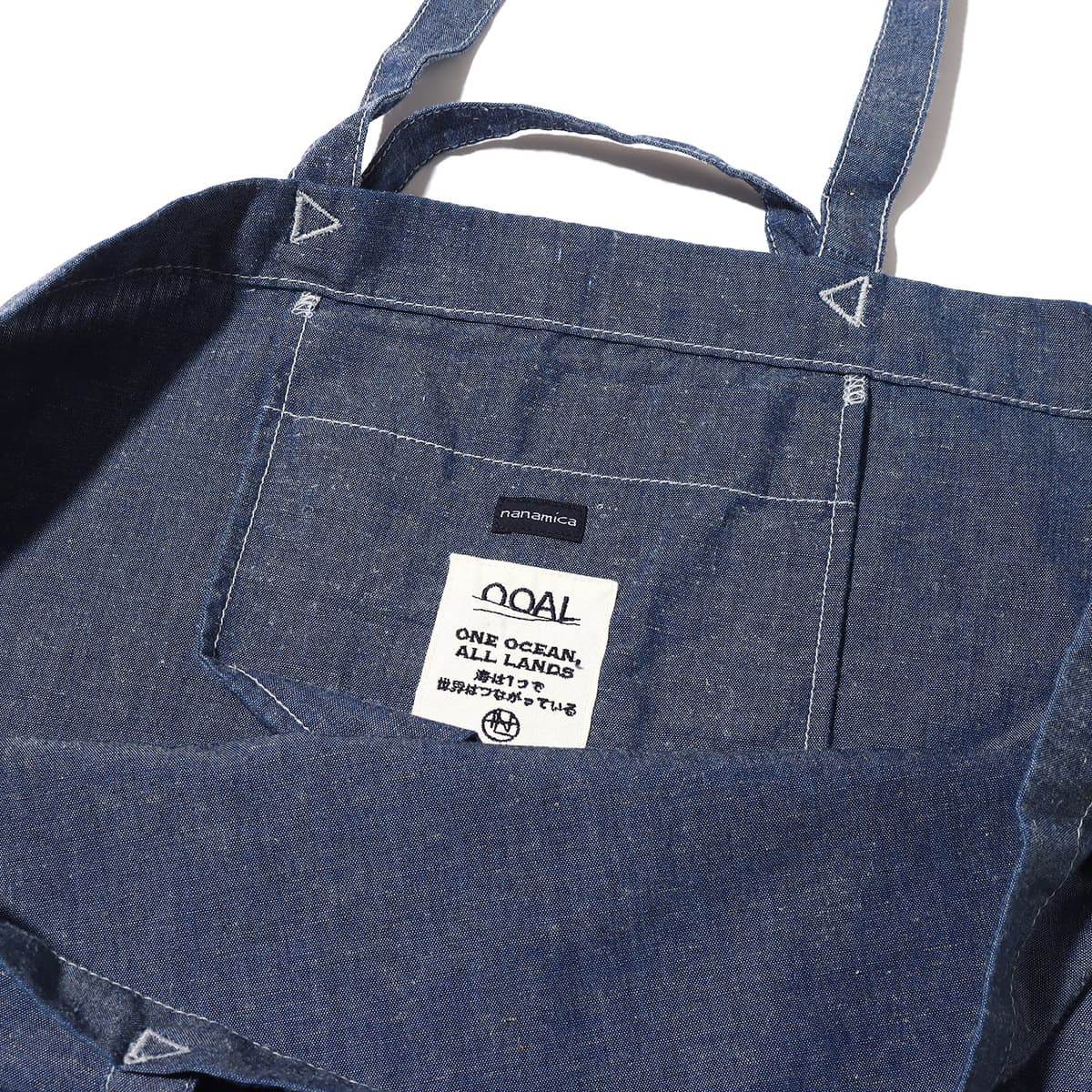 nanamica Chambray Tote Bag Indigo 23SP-I