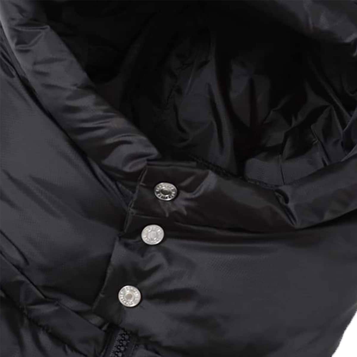 SUPPLIER DETACHABLE HOOD PUFFER BLACK 21FA-I