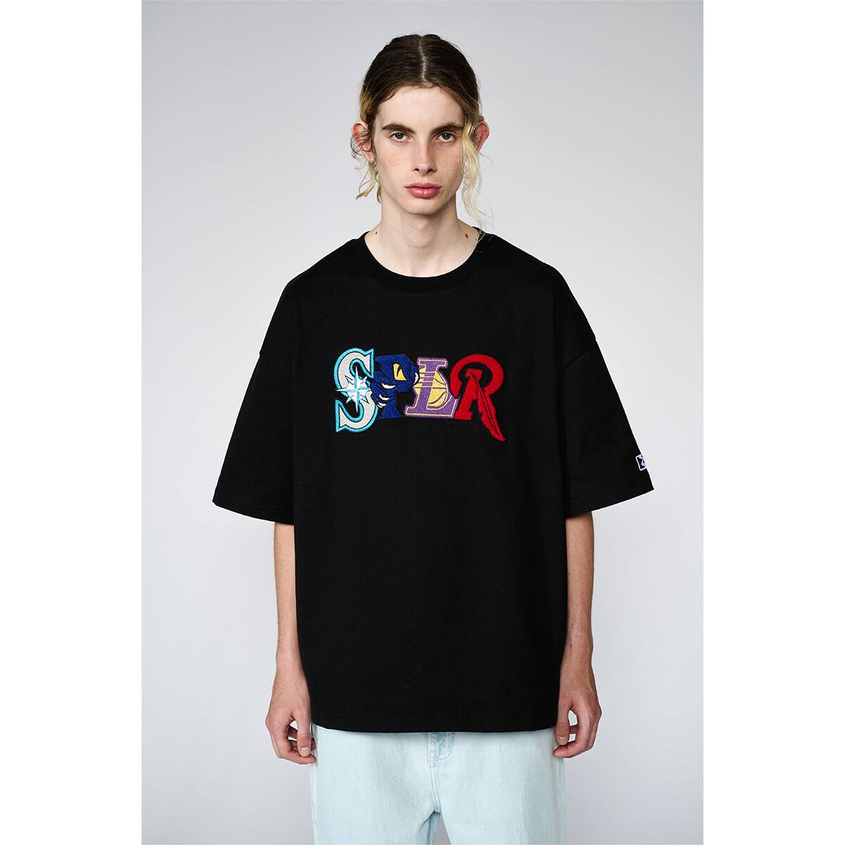 SUPPLIER SPLR HEAVY WEIGHT TEE BLACK 22SU-I