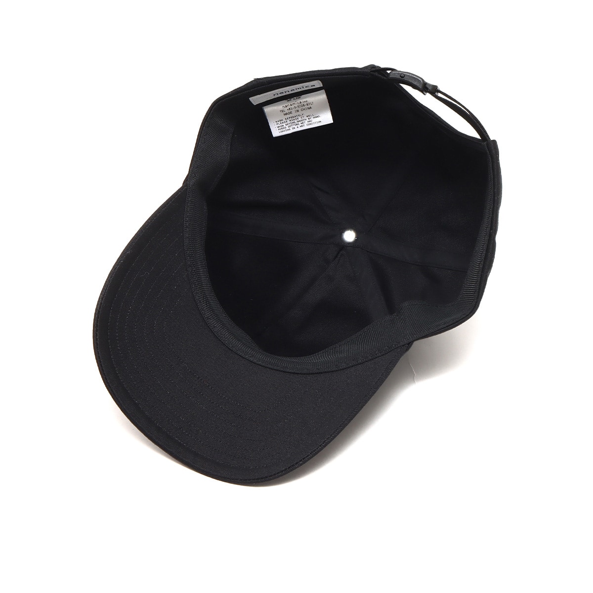 nanamica Chino Cap Black 23SP-Iの画像