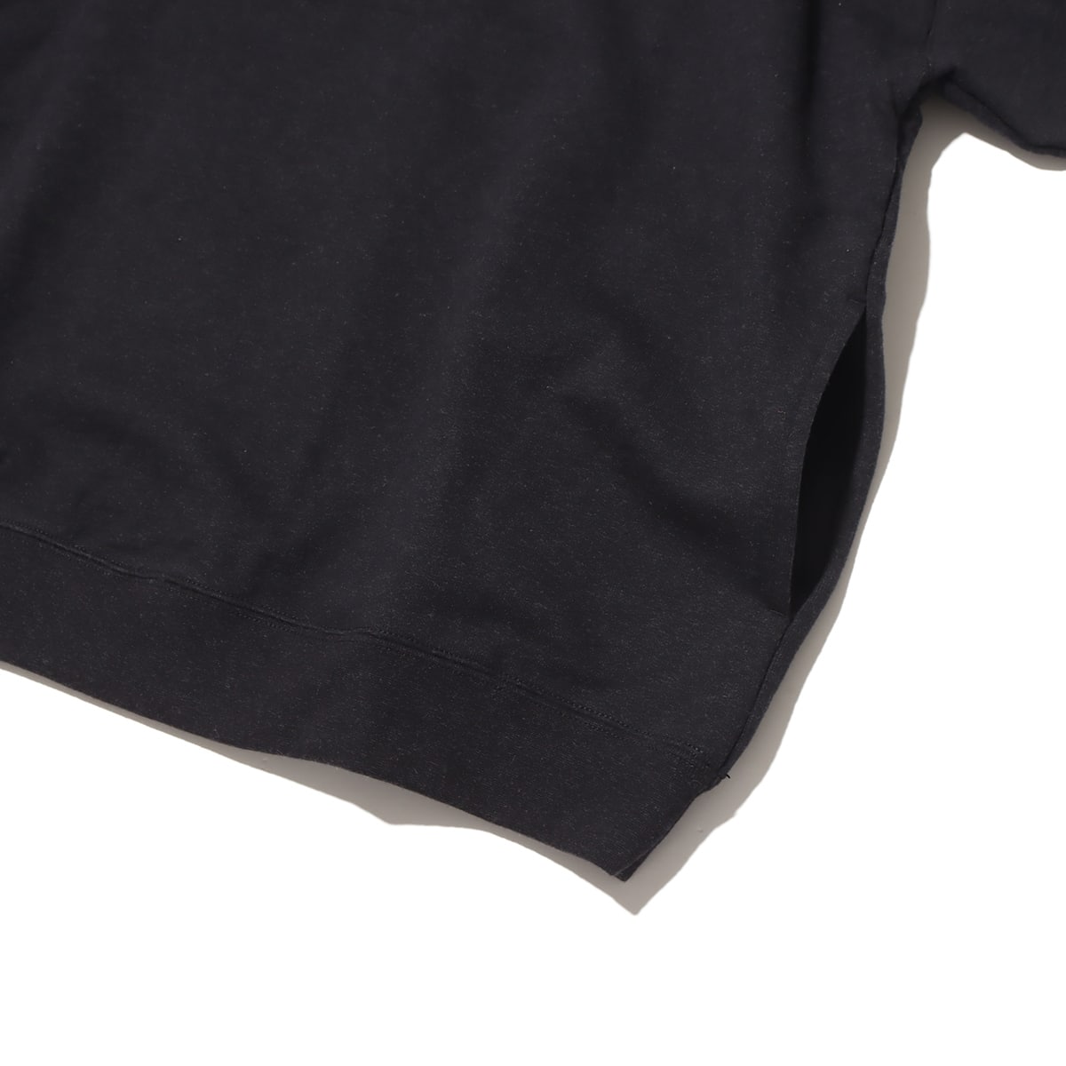 snow peak Recycled Cotton Sweat Crewneck Blackの画像