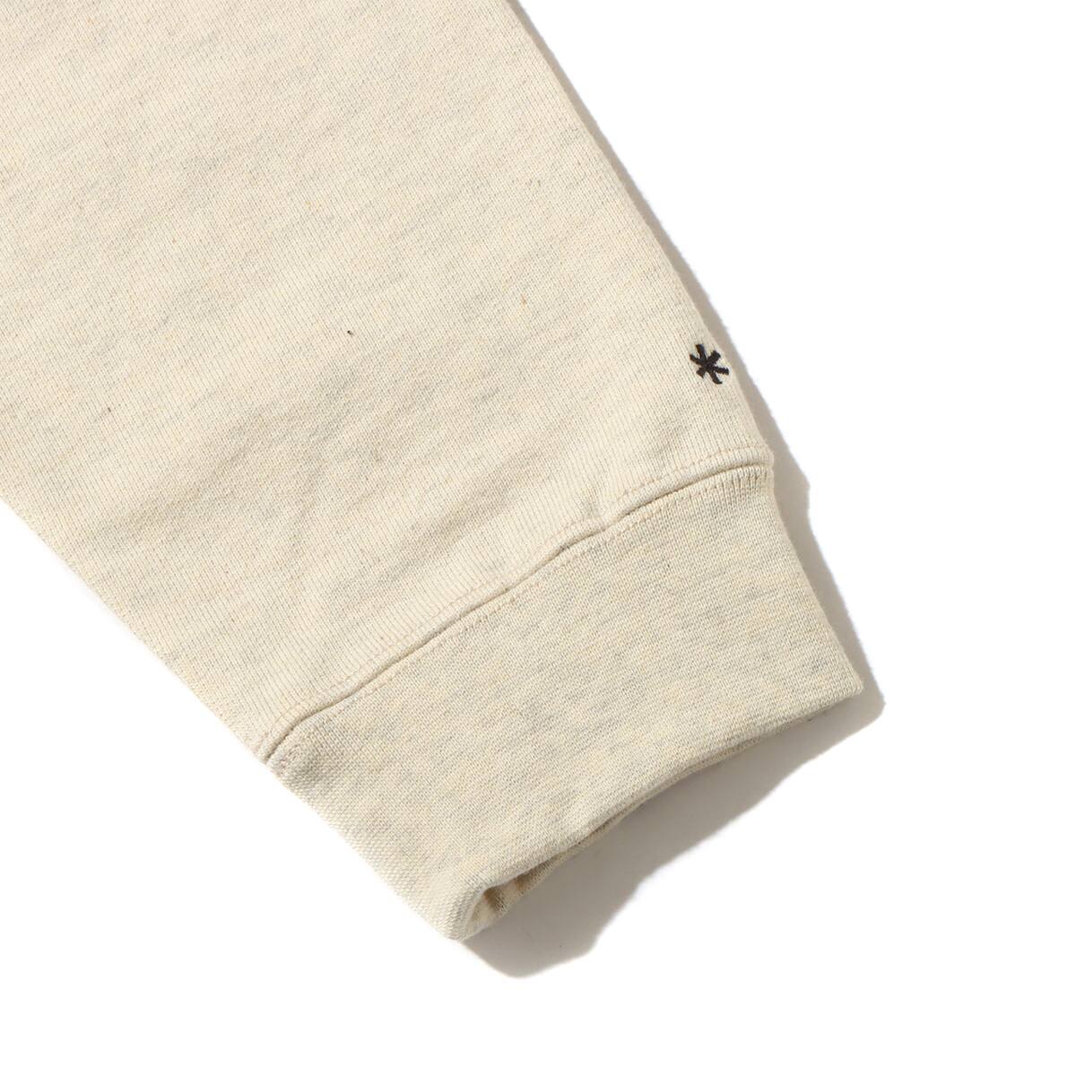 snow peak Recycled Cotton Pullover Hoodie Oatmeal 22FA-Iの画像