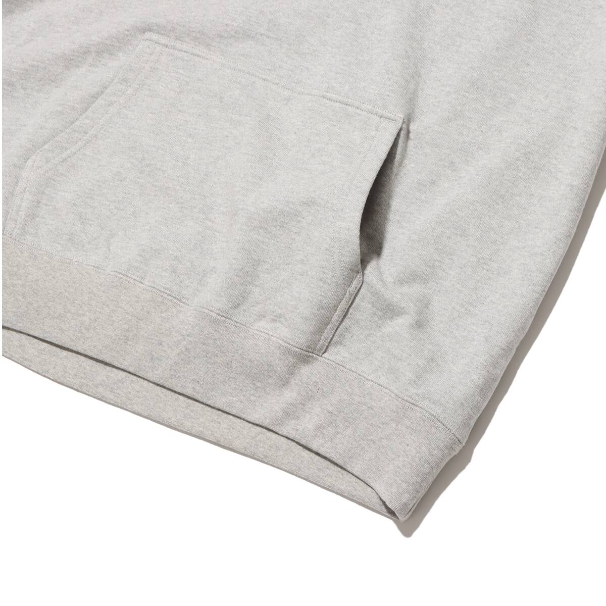 snow peak Recycled Cotton Pullover Hoodie M.Greyの画像