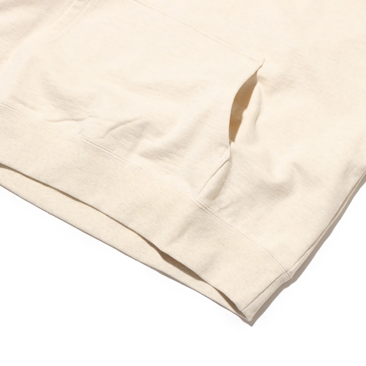 snow peak Recycled Cotton Pullover Hoodie Oatmealの画像
