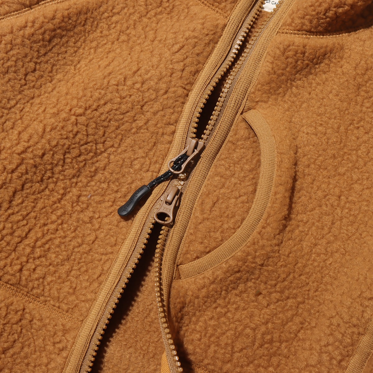 snow peak Thermal Boa Fleece Jacket Brown 23FA-Iの画像