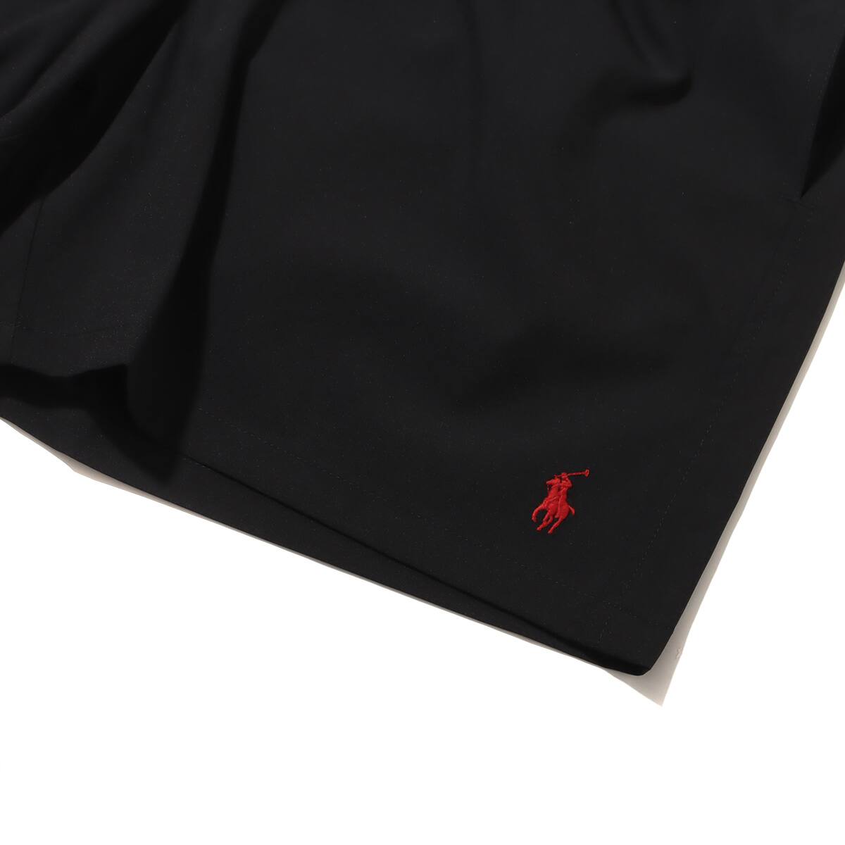 POLO RALPH LAUREN TRAVELER SWIM SHORT BLACKの画像