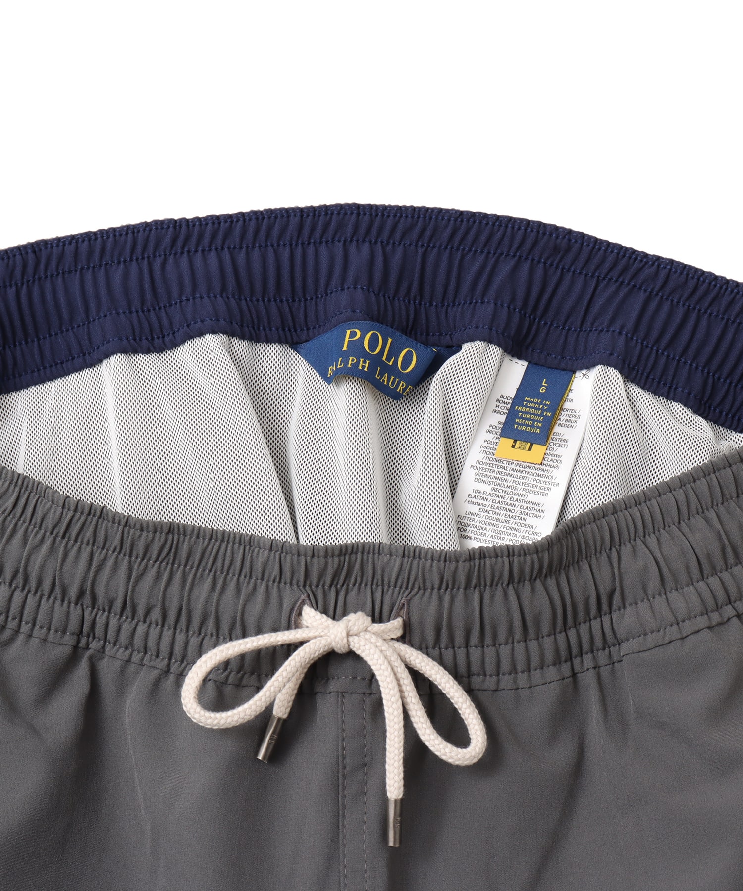 POLO RALPH LAUREN TRAVELER SWIM PANT GREY CASTの画像